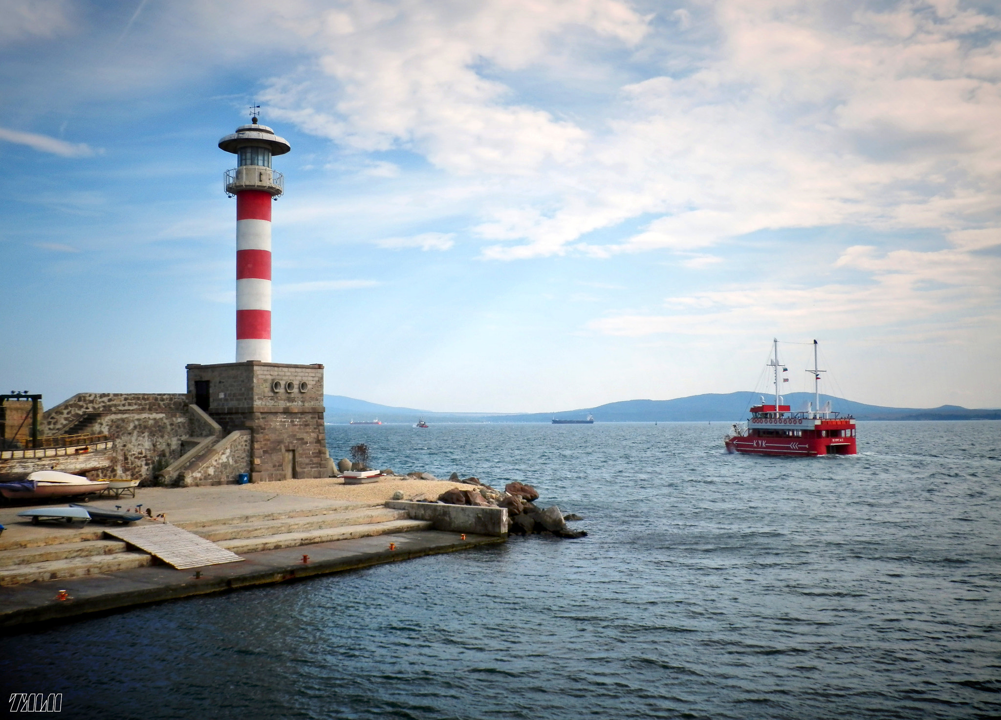 Olympus SH-21 sample photo. Тhe lighthouse photography