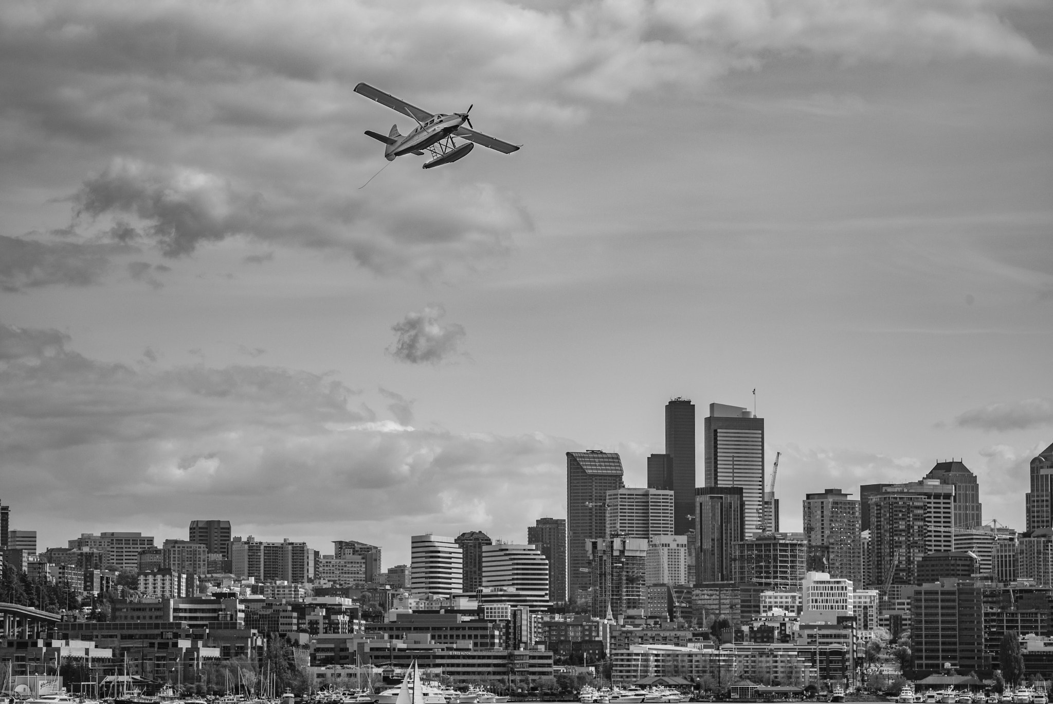 Tele-Elmar 1:4/135 sample photo. Seaplane at lake union photography