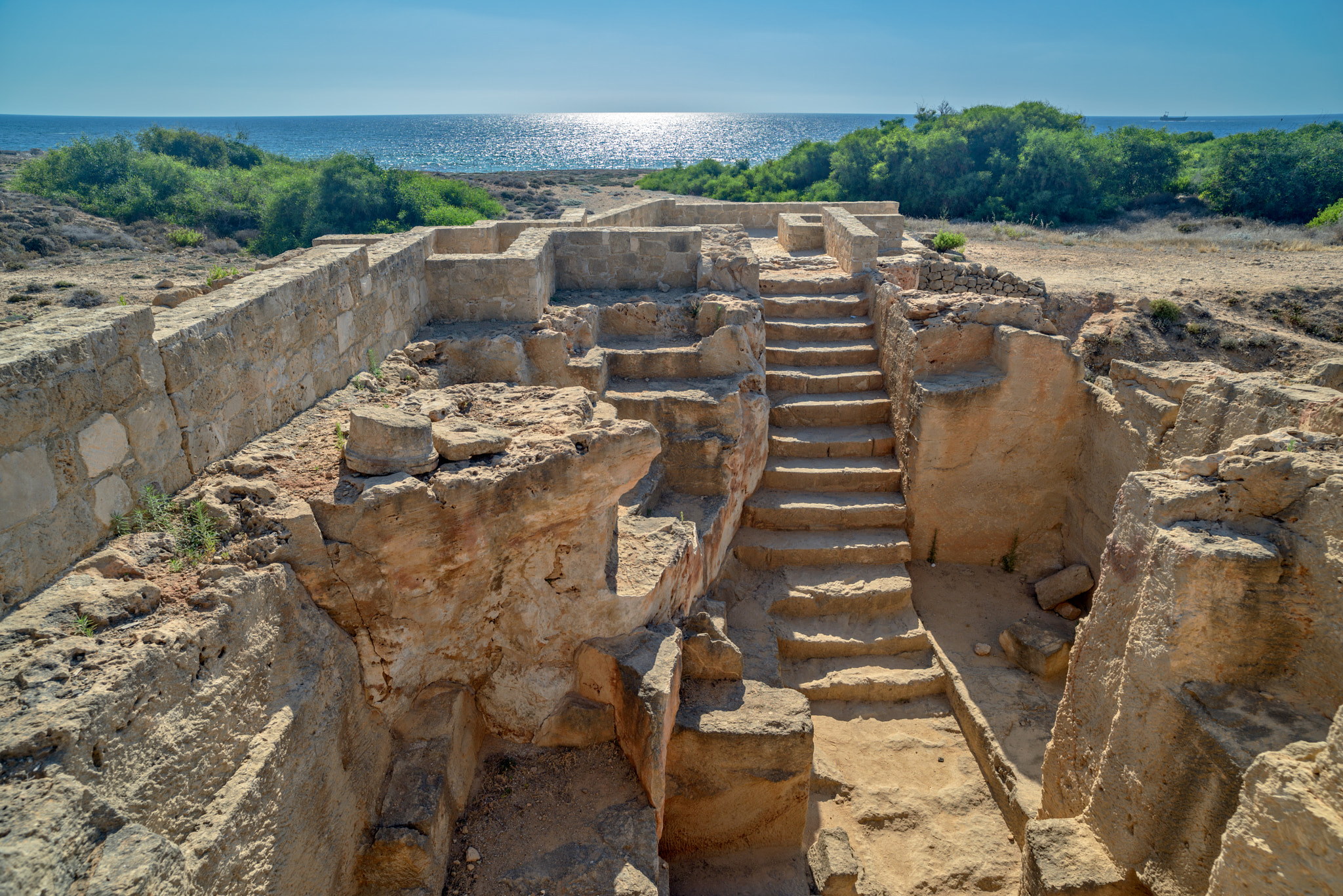 Nikon D800E sample photo. Archaeological museum in paphos on cyprus photography