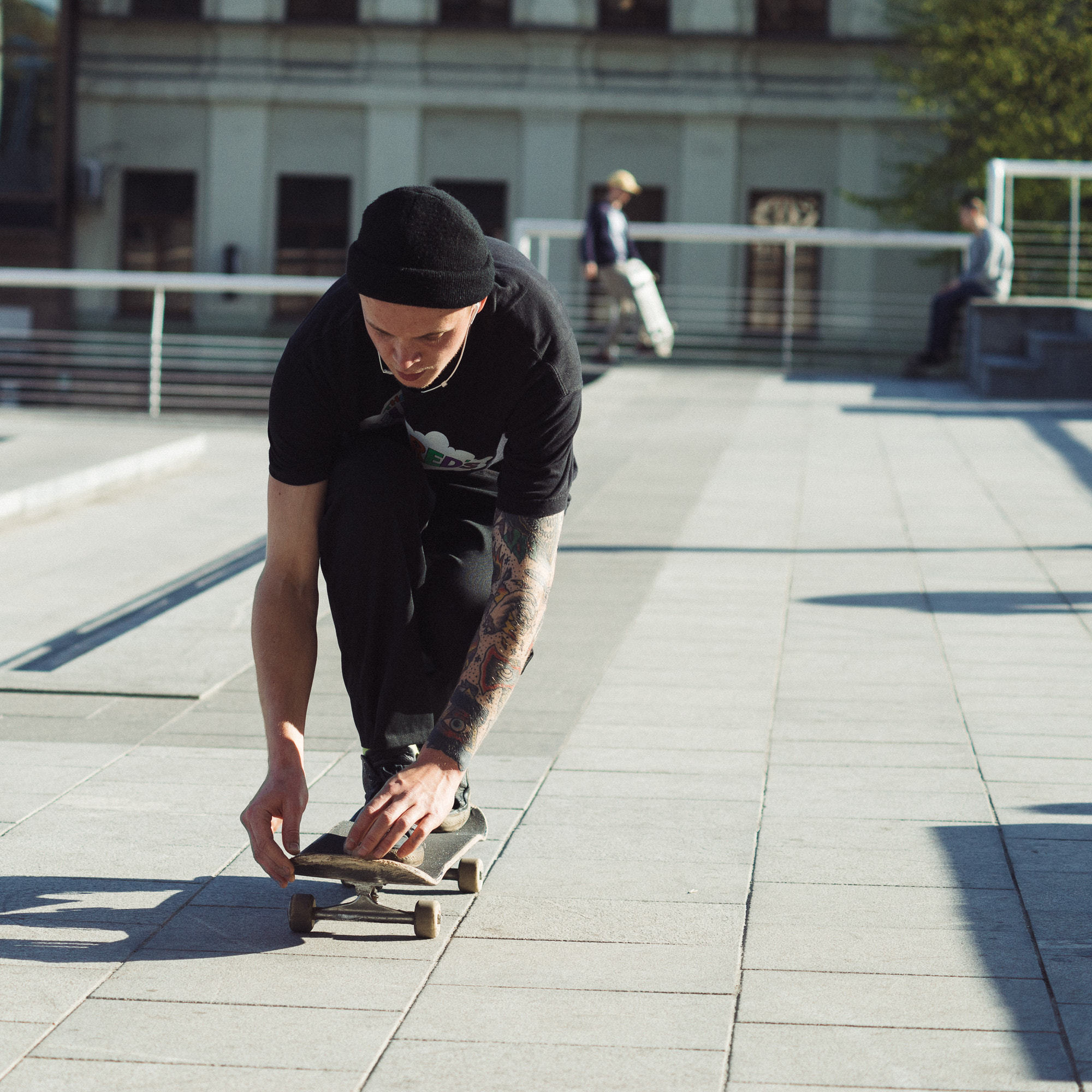 Nikon D610 + AF Zoom-Nikkor 70-210mm f/4 sample photo. Skater photography