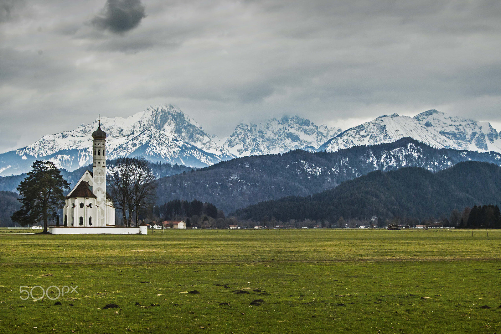 Canon EF-S 18-55mm F3.5-5.6 sample photo. Looking to the alps photography