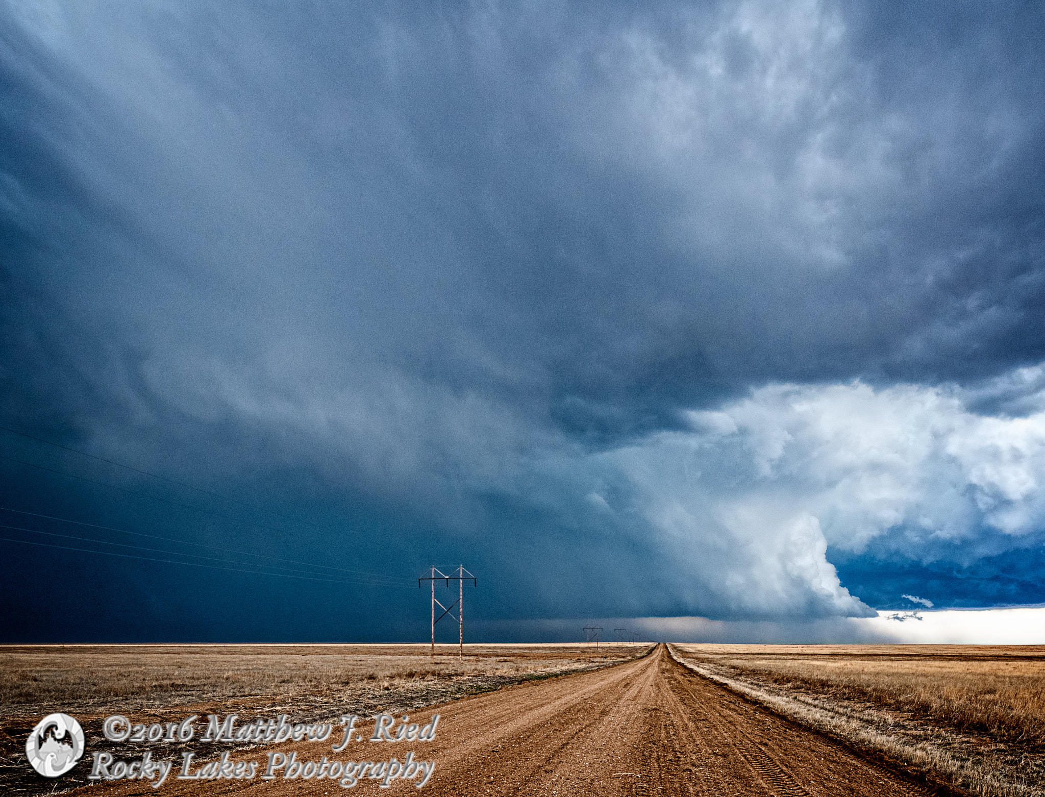 Nikon D300S sample photo. Storm down the road photography