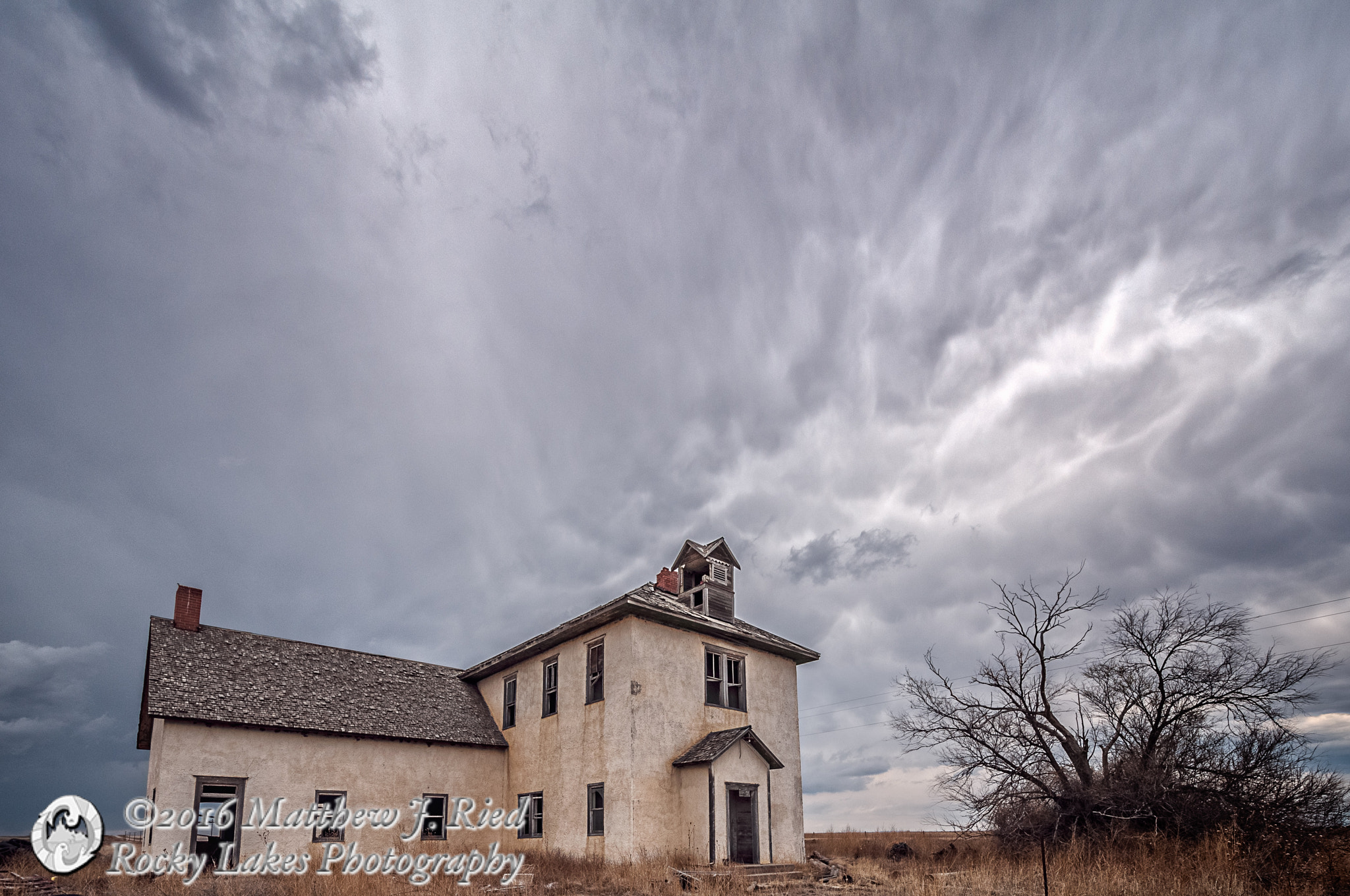 Nikon D300S sample photo. Abandoned school - arlington, co photography