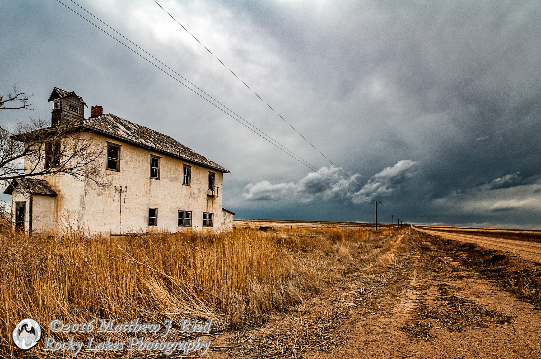 Nikon D300S sample photo. Abandoned school - arlington, co photography