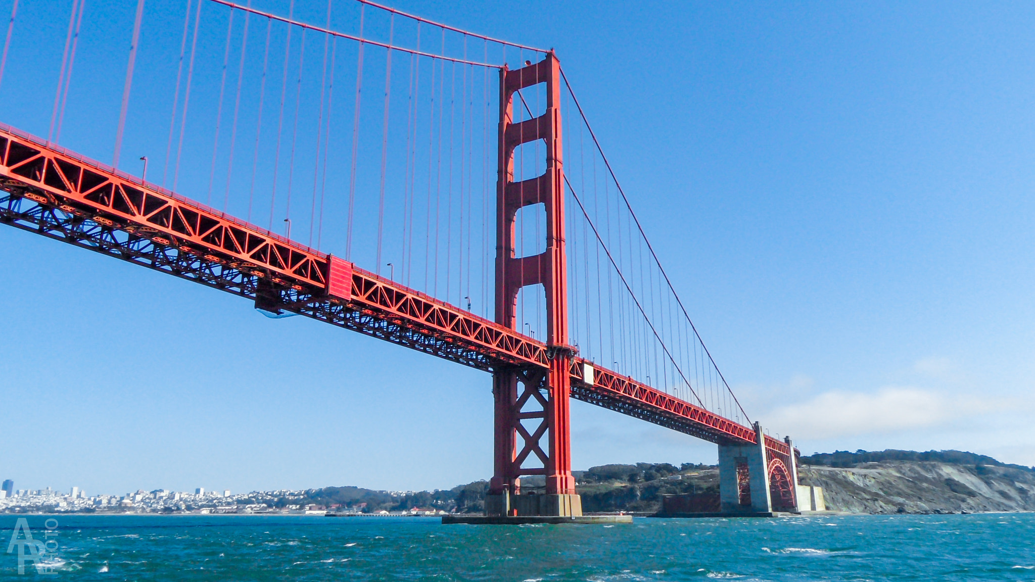 Samsung WB650 / VLUU WB650 /  WB660 sample photo. Golden gate bridge photography