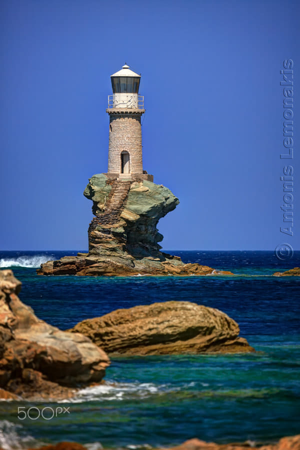 Lighthouse Tourlitis by Antonis Lemonakis / 500px