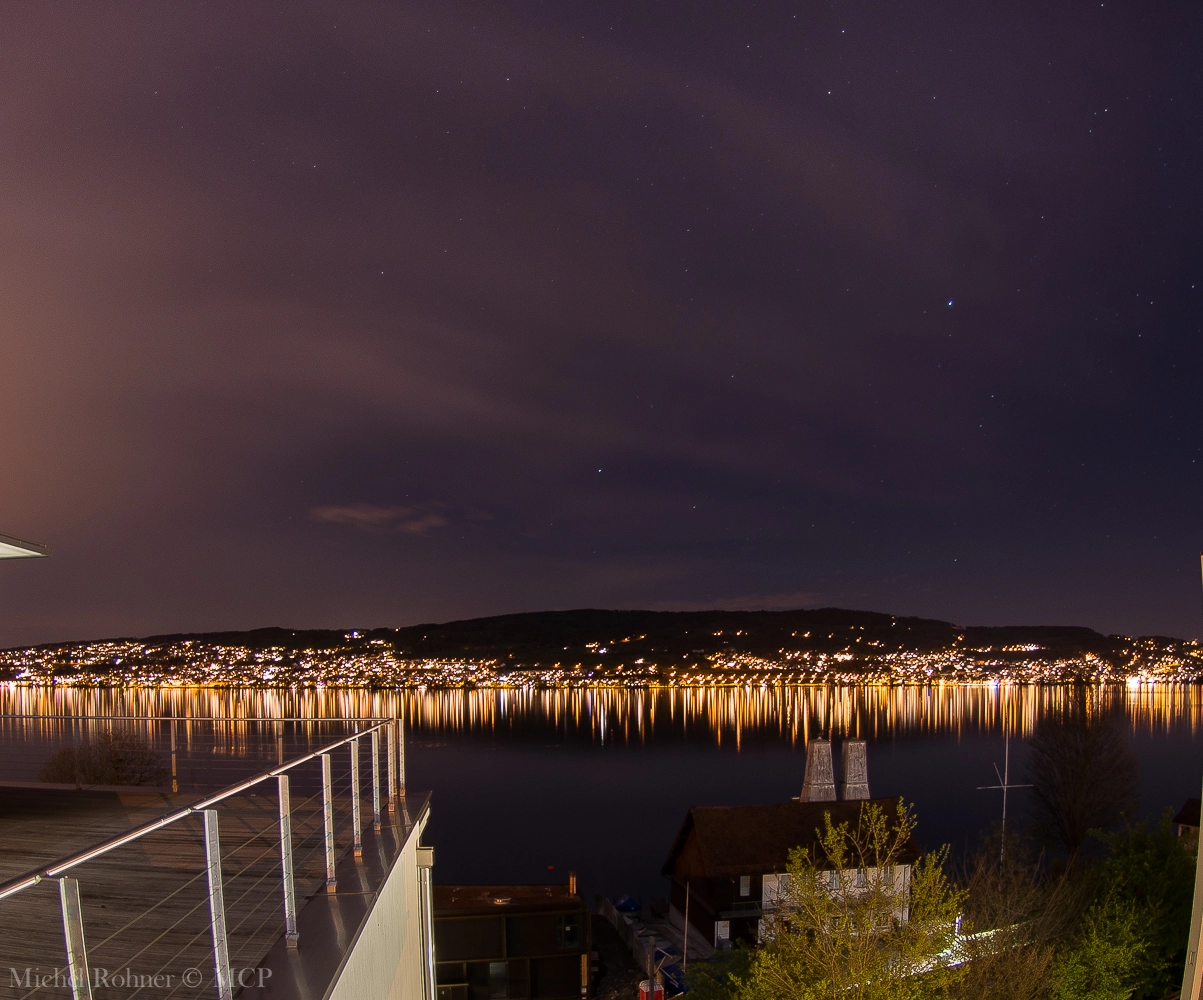 Nikon AF DX Fisheye-Nikkor 10.5mm F2.8G ED sample photo. Balcon by night photography