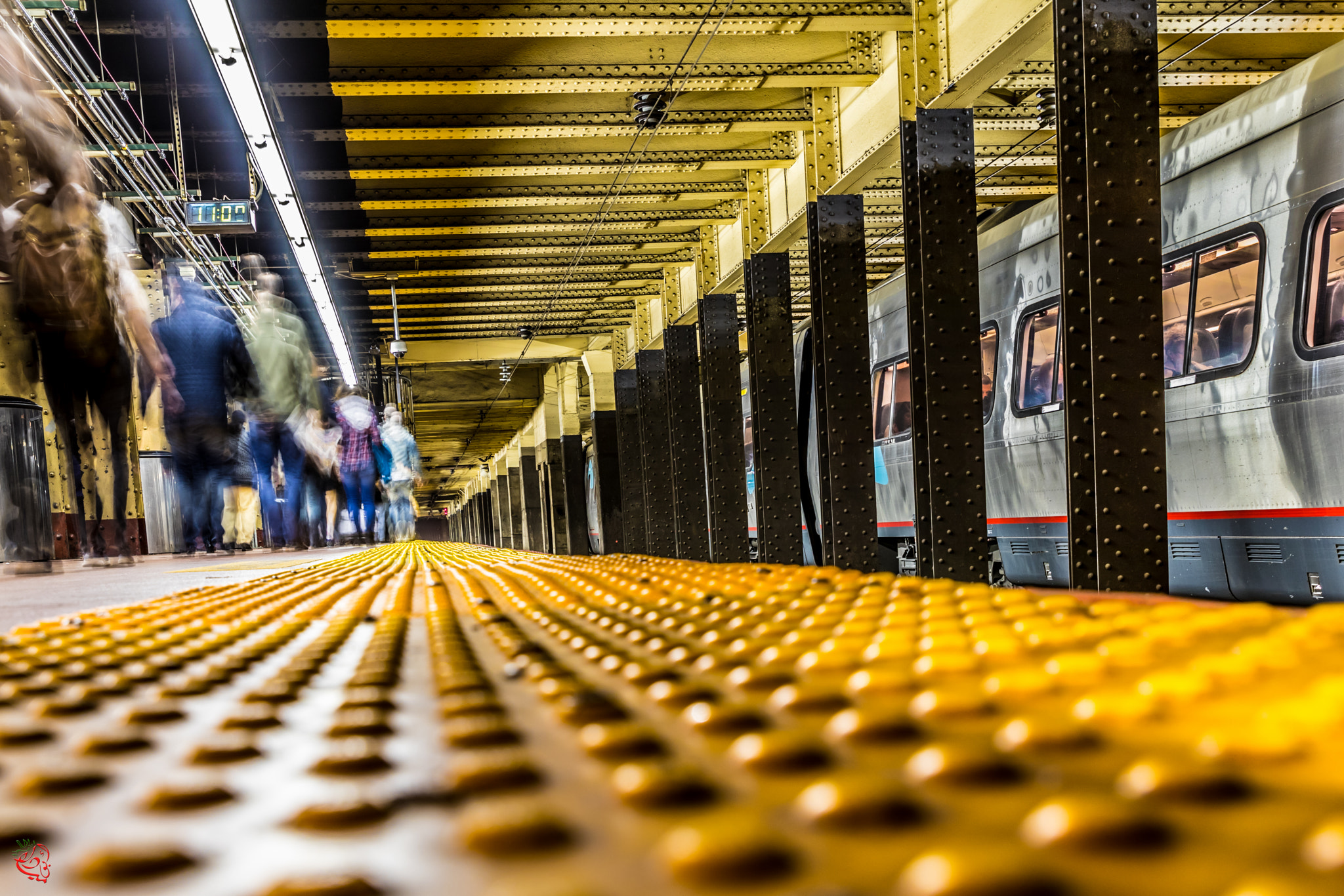 Canon EF 24-70mm F2.8L II USM sample photo. Life underground - new york city subway photography