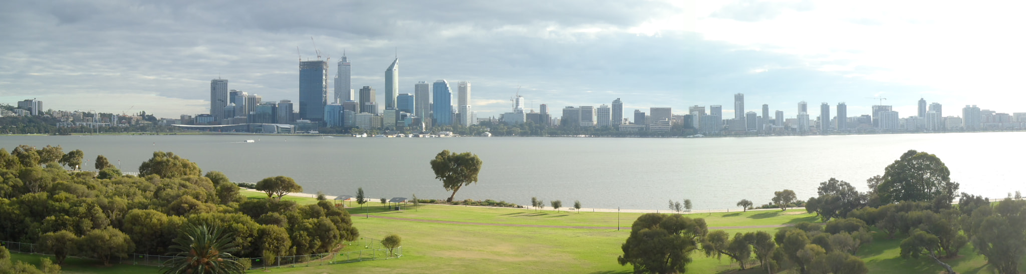 Olympus TG-810 sample photo. Perth - city skyline photography