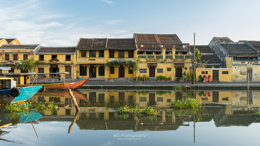 Sony a7 + Canon EF 85mm F1.2L II USM sample photo. Riverside village. photography