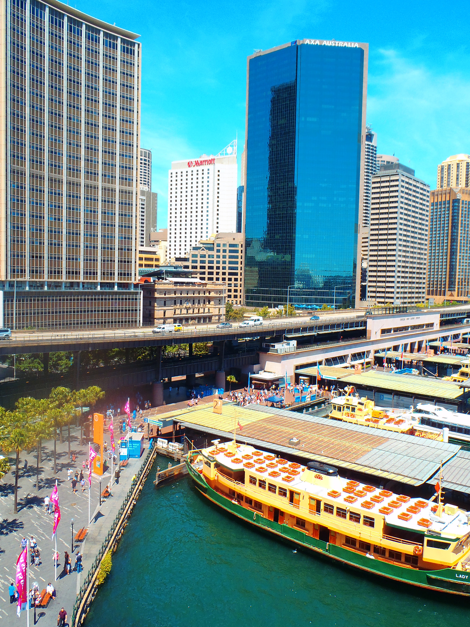 Olympus TG-810 sample photo. Sydney, circular quay photography