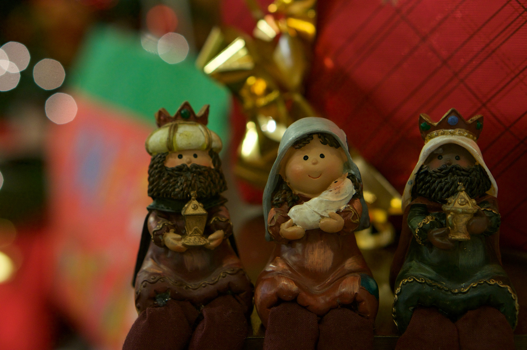 Sony Alpha NEX-6 + Sony E 50mm F1.8 OSS sample photo. Christmas dolls 1 photography