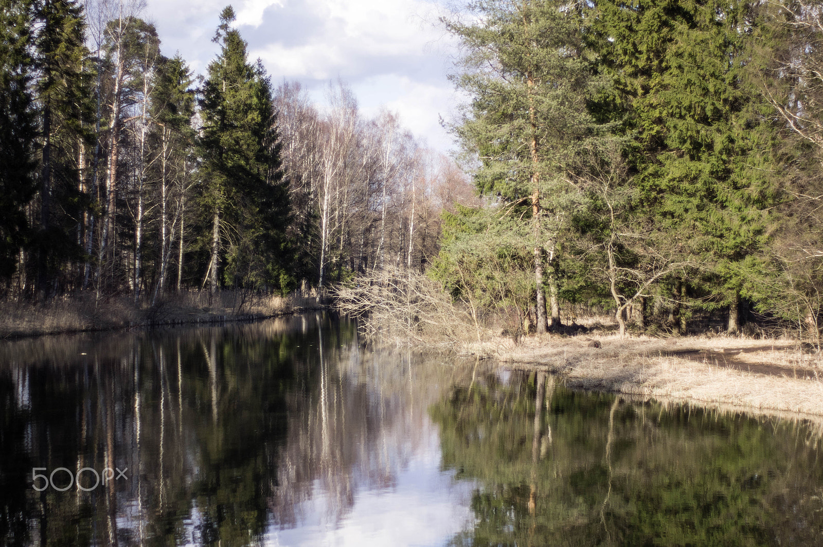 Pentax K-r + Pentax smc FA 50mm F1.4 sample photo. The channel of the river photography