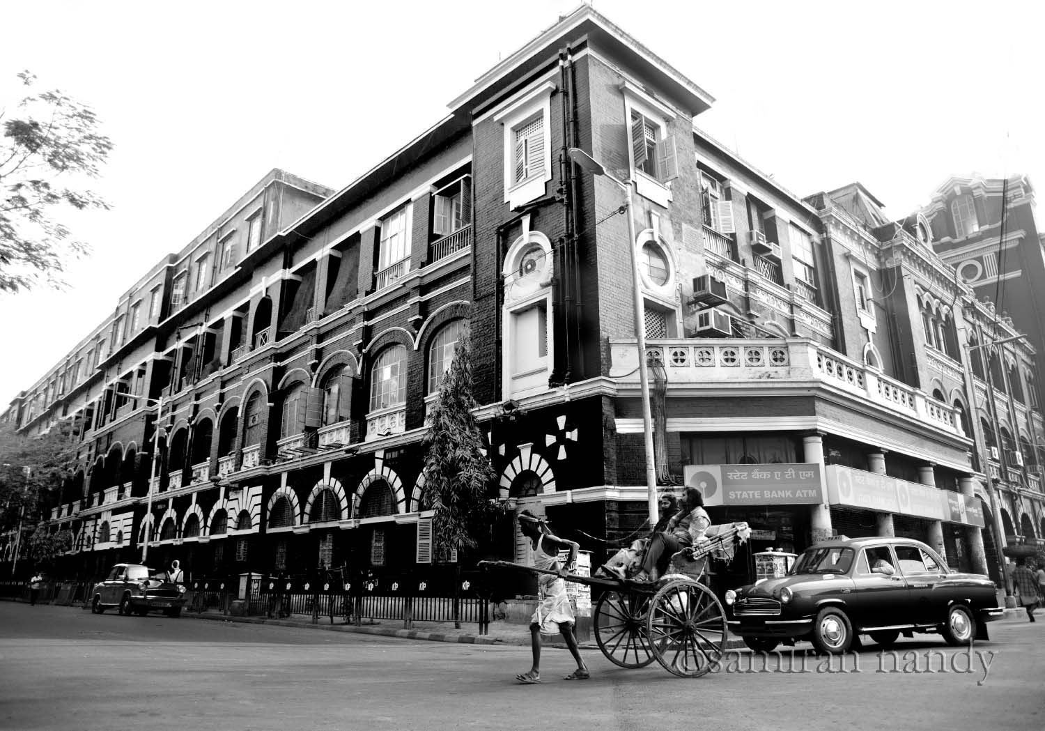Nikon D3X sample photo. Ricshaw puller photography