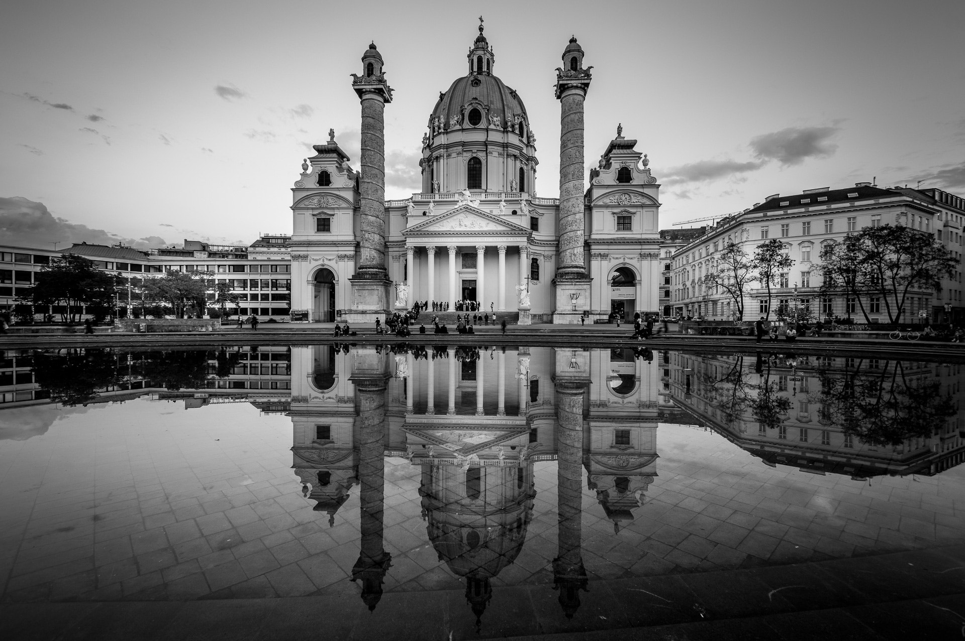 Pentax K-3 sample photo. Karlskirche photography