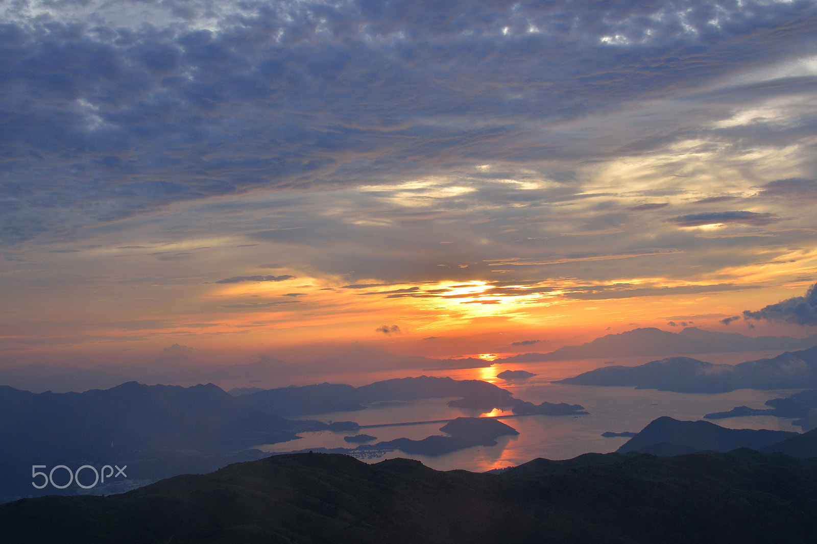 Nikon D800E sample photo. Hk sunrise photography