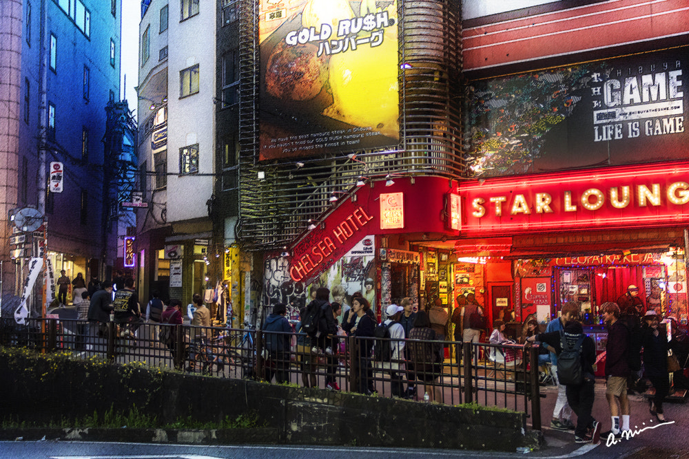 Canon EOS M3 sample photo. Shibuya, saturday night photography