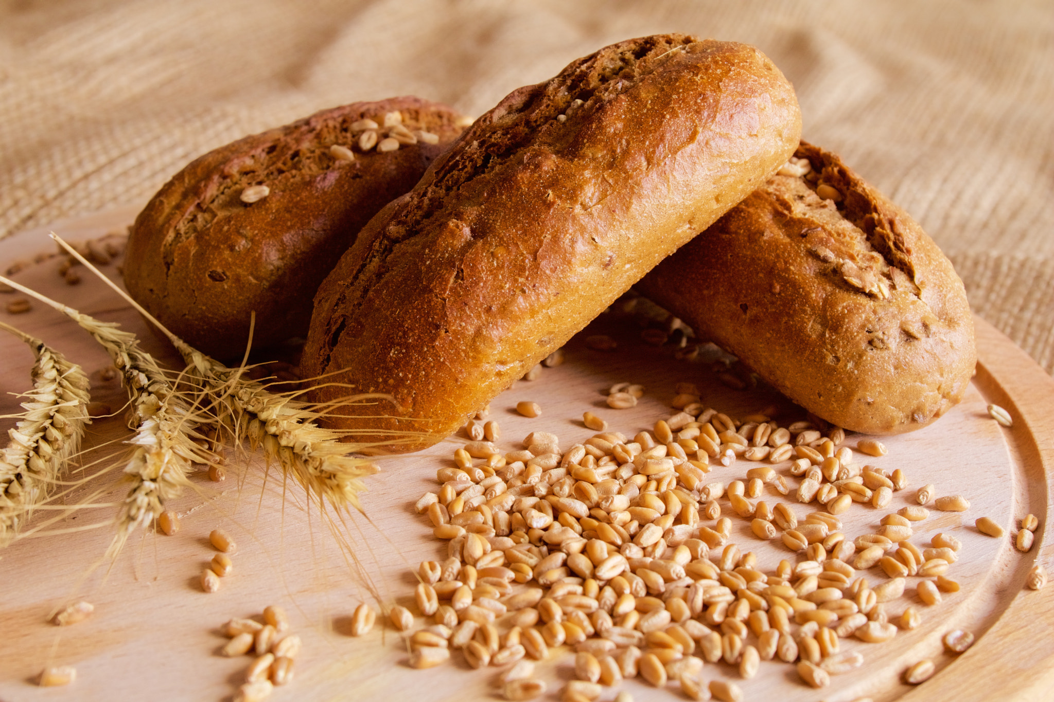 Canon EF 24-70mm F4L IS USM sample photo. Home made baguette photography