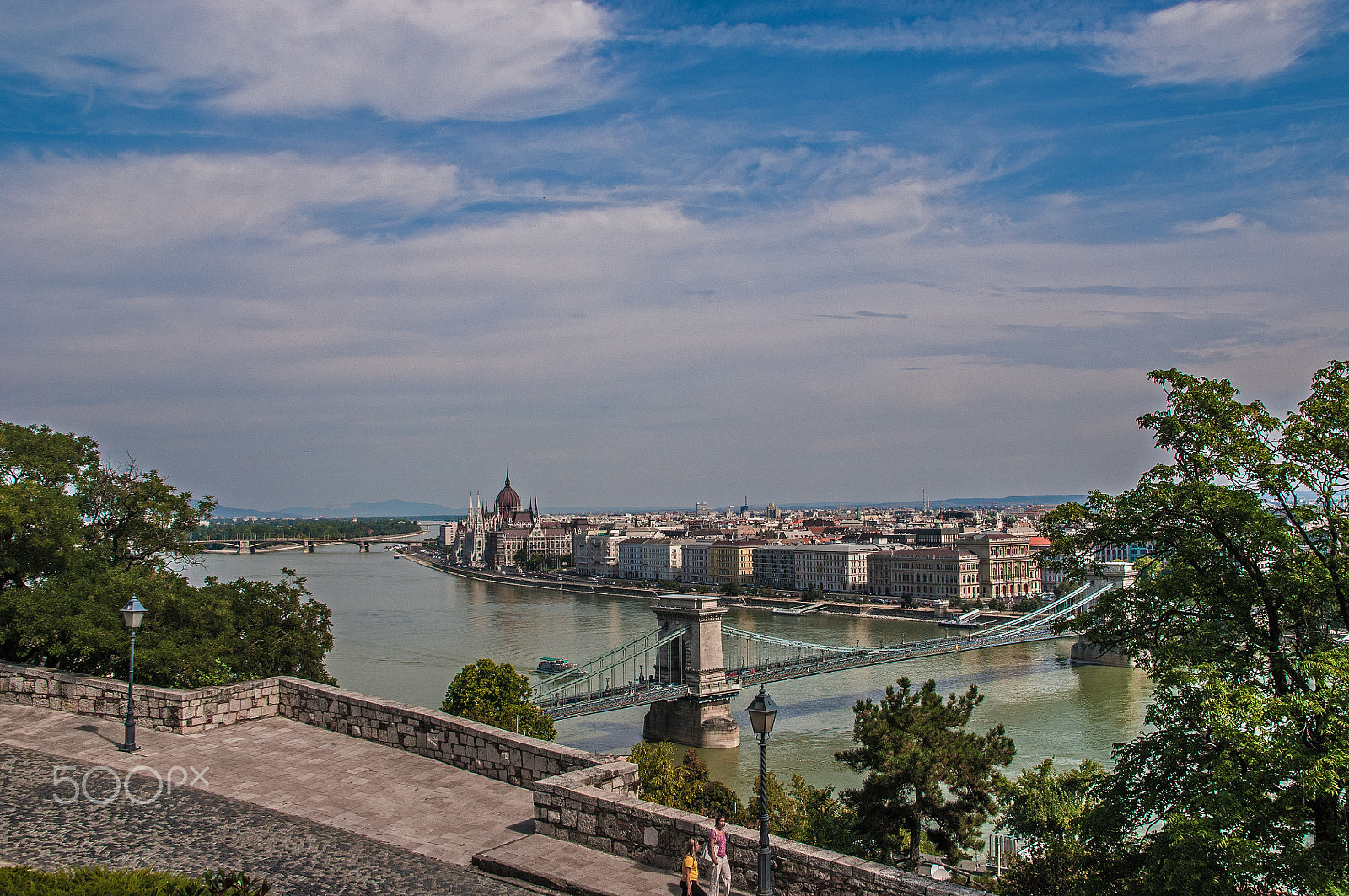 Nikon D300 + Sigma 18-200mm F3.5-6.3 DC sample photo. Looking down on the danube photography