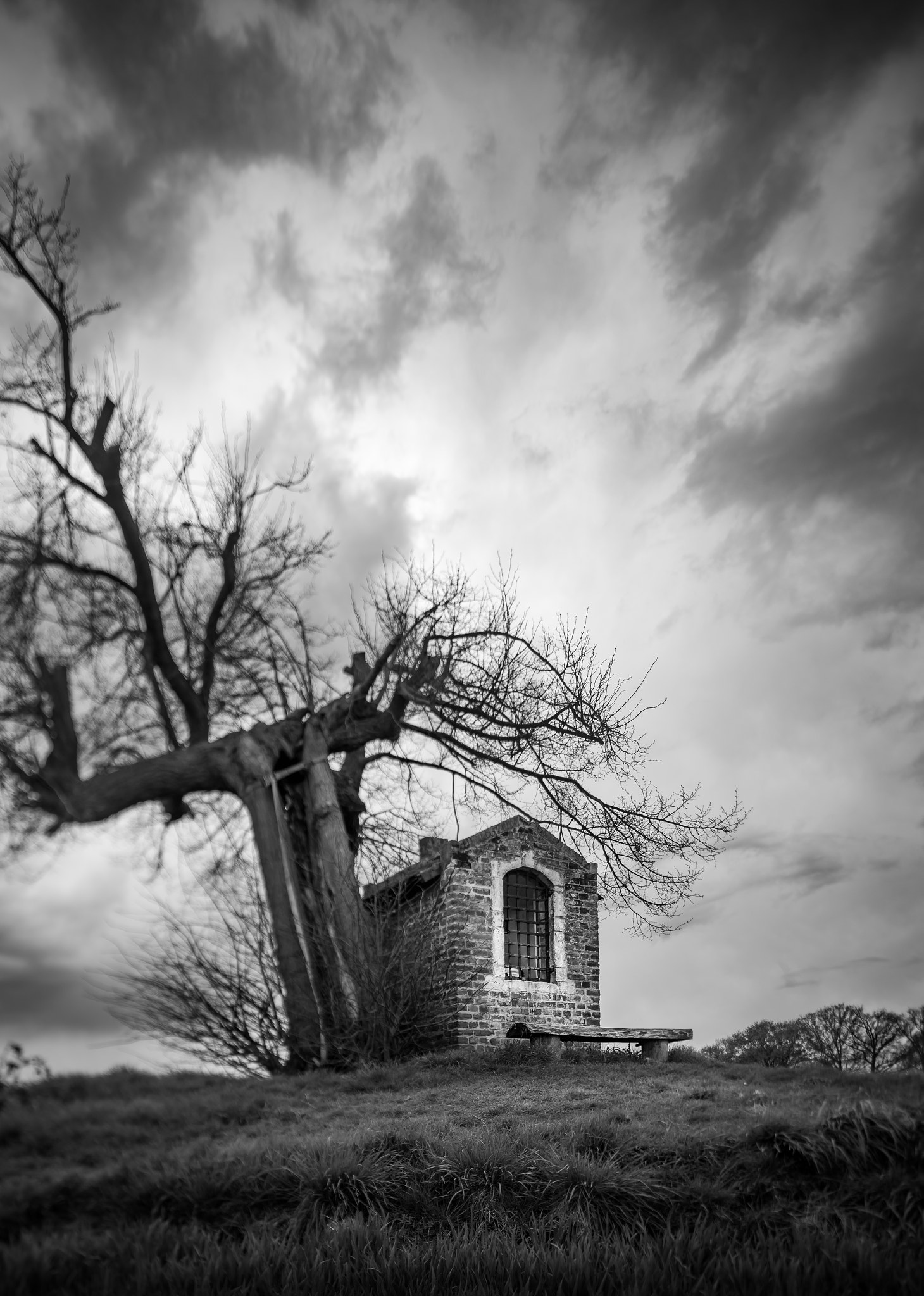 Nikon D750 + Nikon PC-E Nikkor 24mm F3.5D ED Tilt-Shift sample photo. Kapel van horst photography