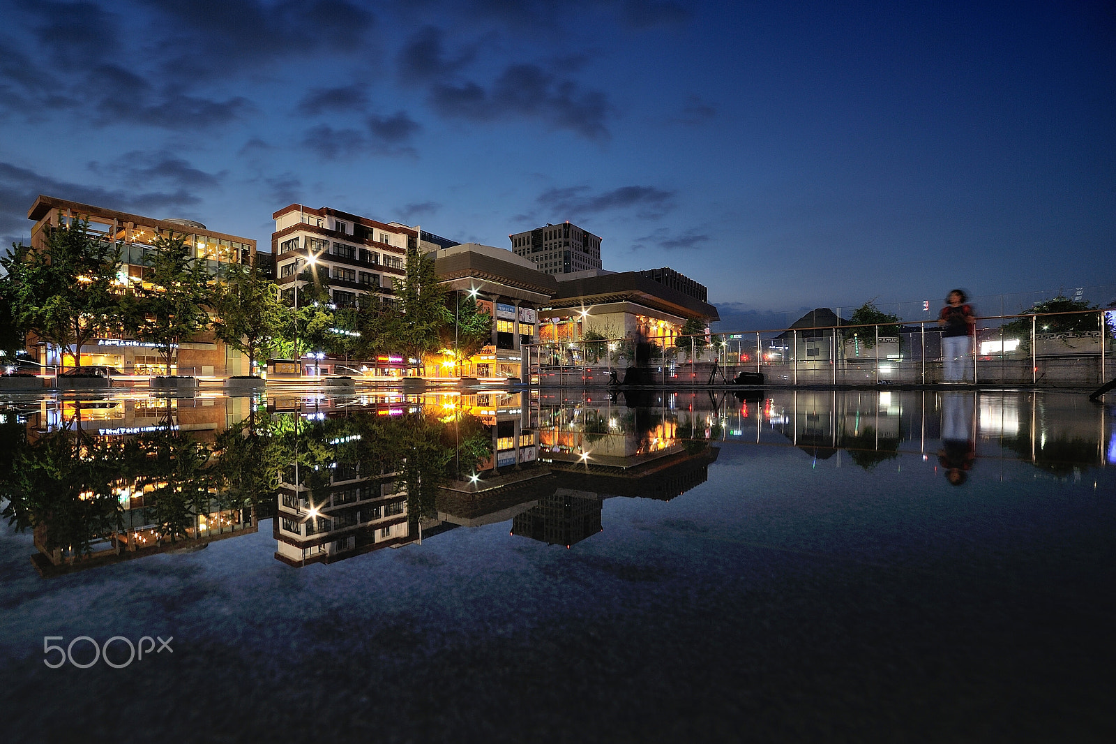 Nikon D3S sample photo. Reflection of seoul photography