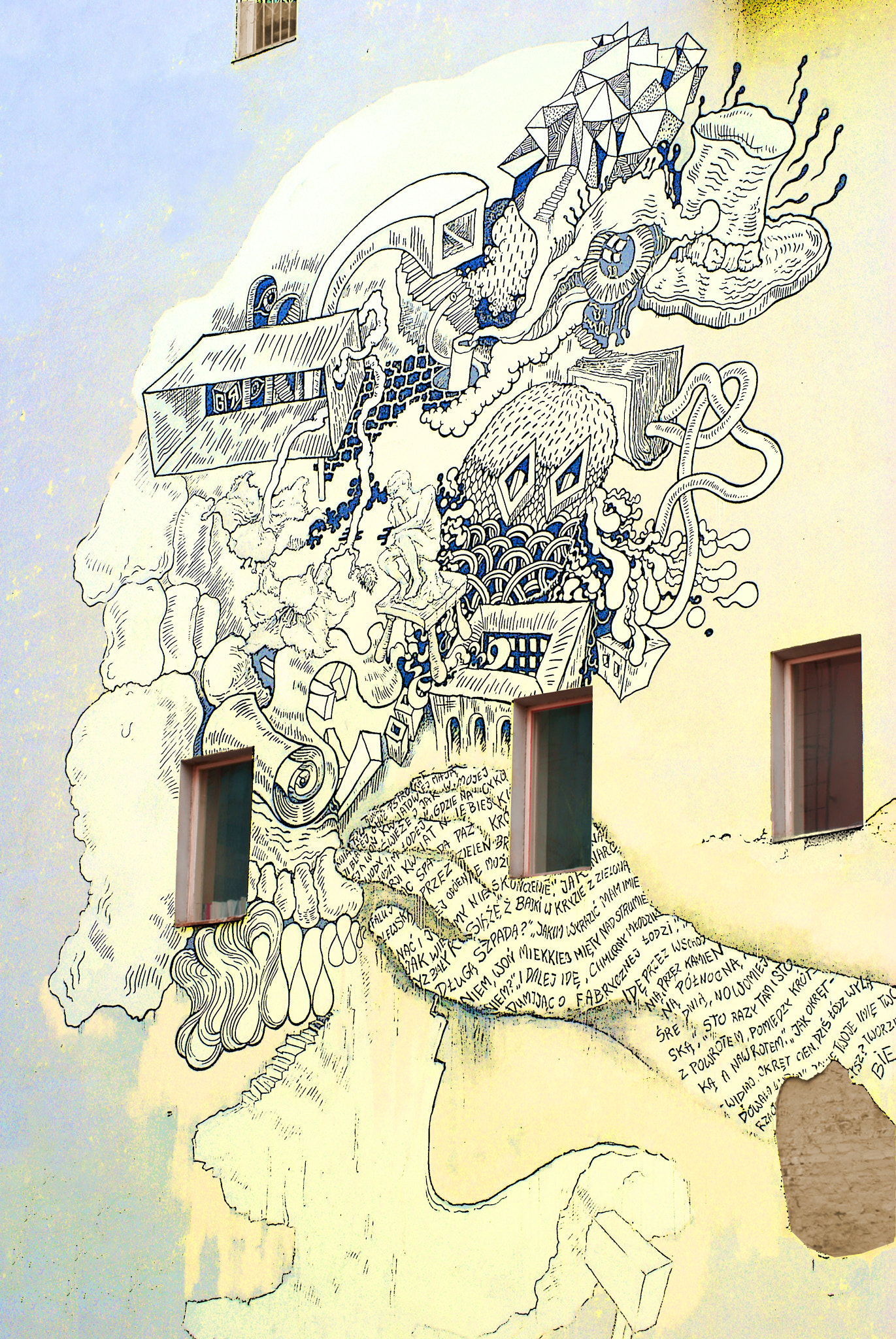 Sony Alpha DSLR-A300 sample photo. Mural 2 photography