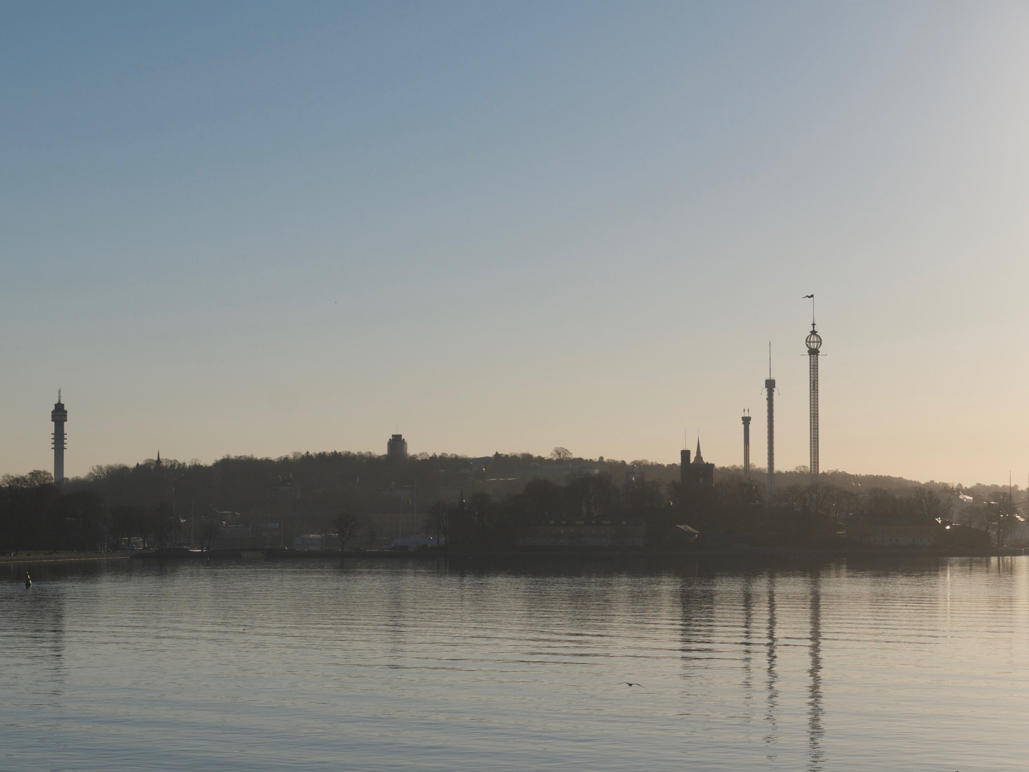 Panasonic Lumix DMC-GF2 sample photo. Stockholm morning photography