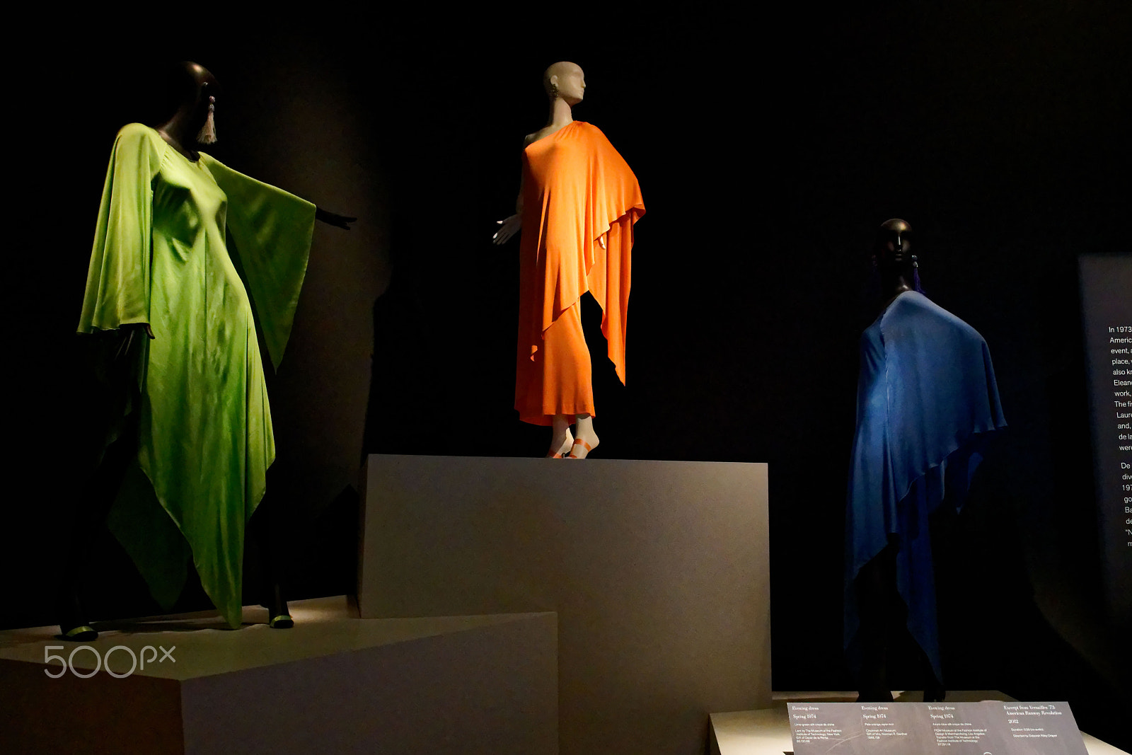 24-70mm F2.8-2.8 G sample photo. Three dresses from the battle of versailles (1973) photography