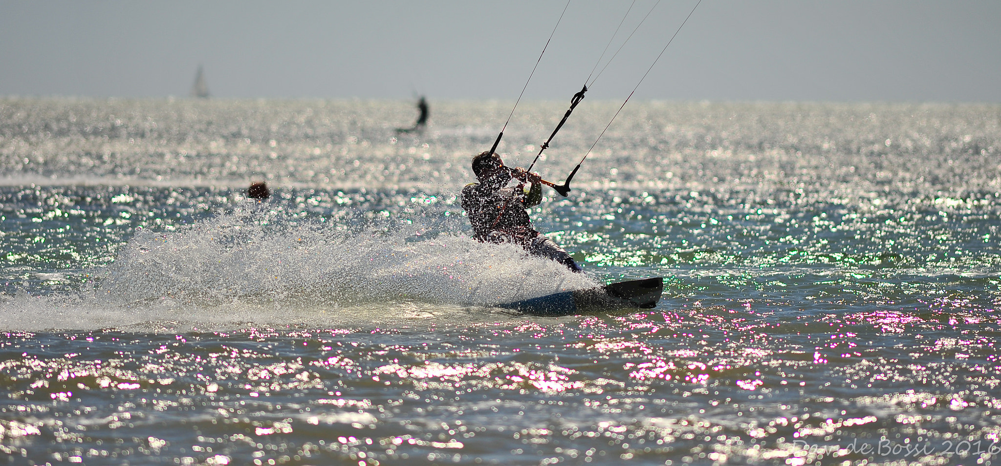 Nikon D700 + AF Nikkor 300mm f/4 IF-ED sample photo. Grado kitesurf photography