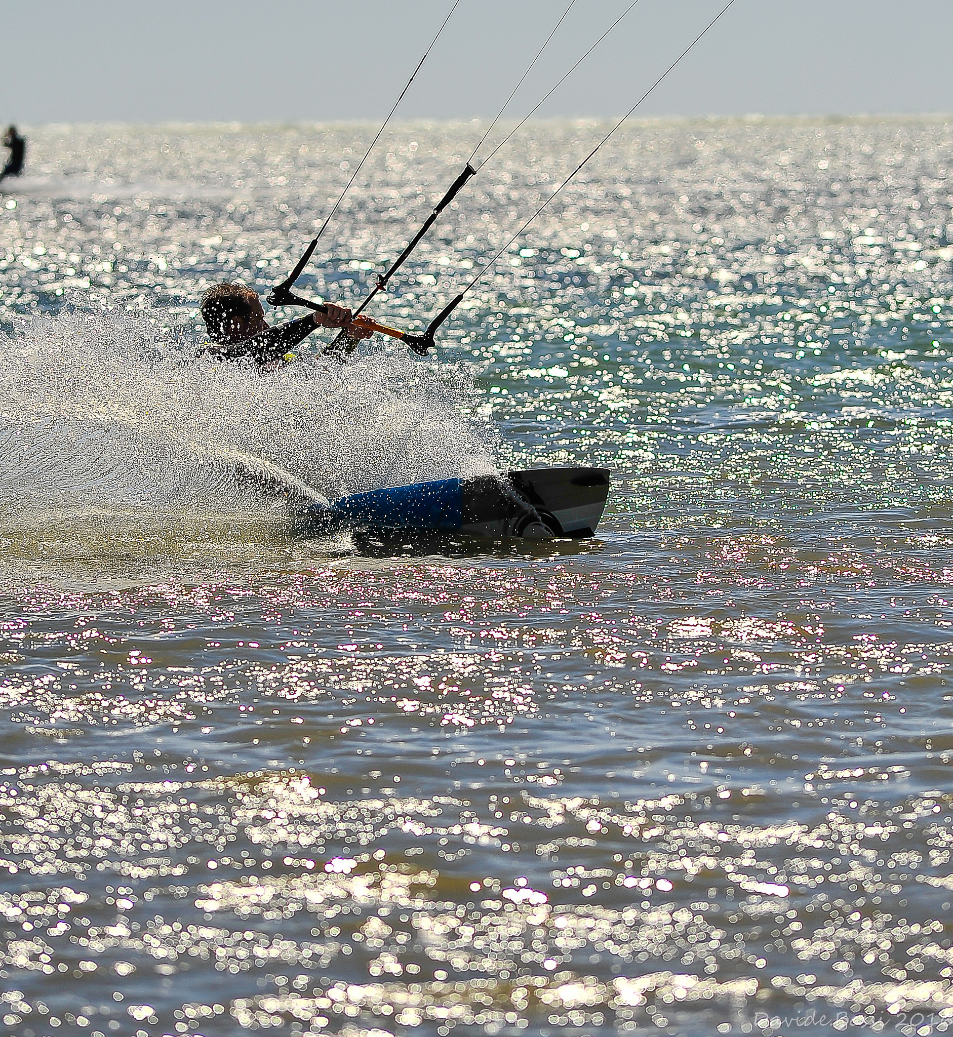 Nikon D700 + AF Nikkor 300mm f/4 IF-ED sample photo. Grado kitesurf photography