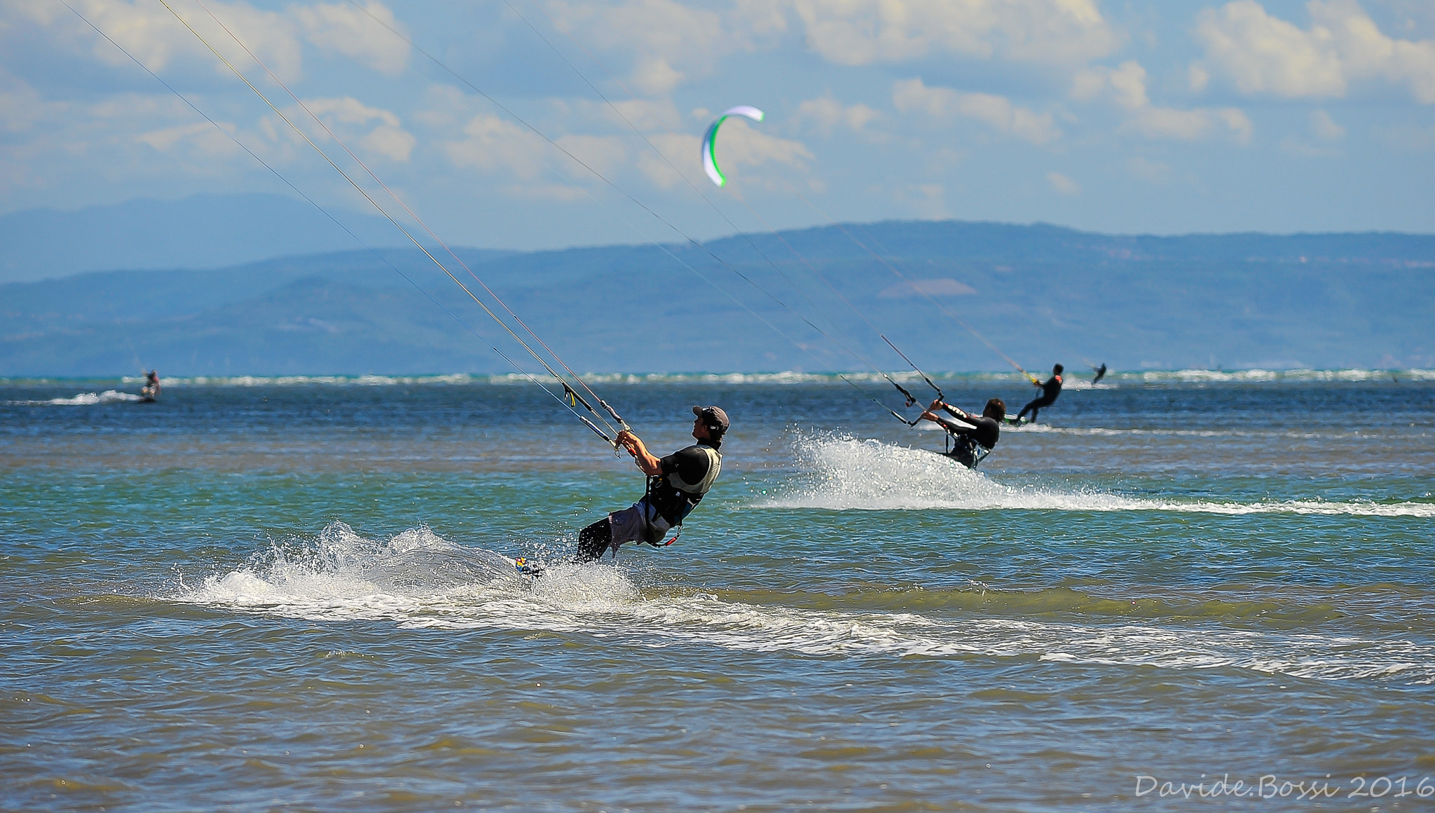 Nikon D700 + AF Nikkor 300mm f/4 IF-ED sample photo. Grado kitesurf photography