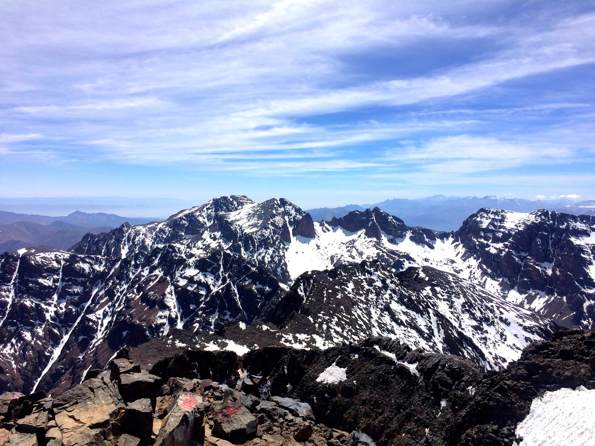 Toubkal summit