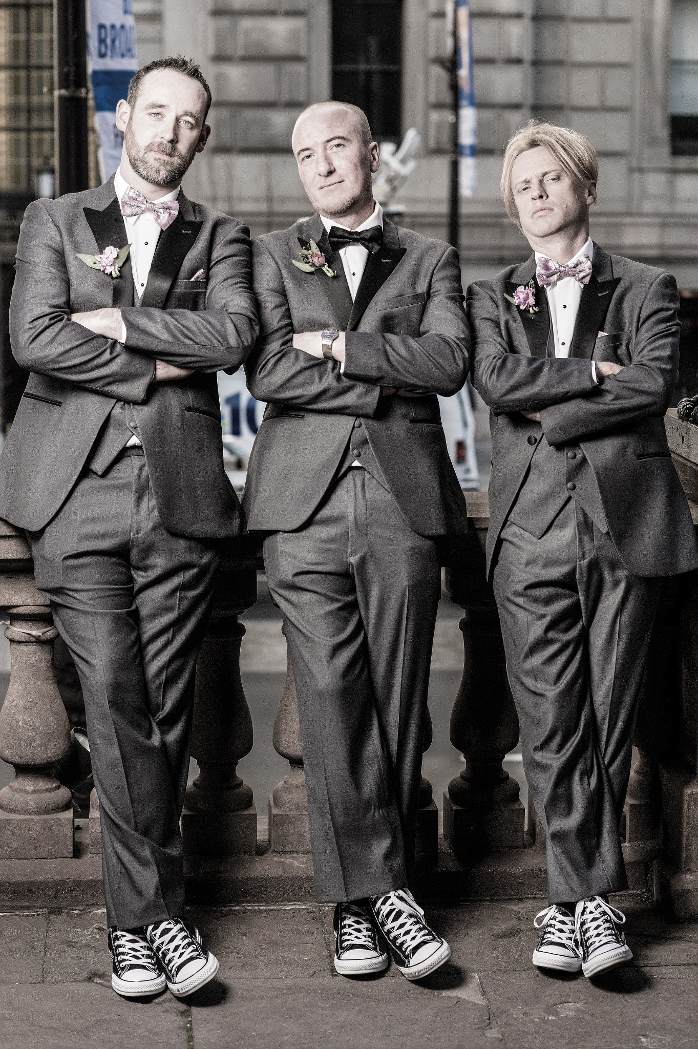 Nikon Df + Nikon AF-S Nikkor 85mm F1.4G sample photo. The groom & groomsmen photography
