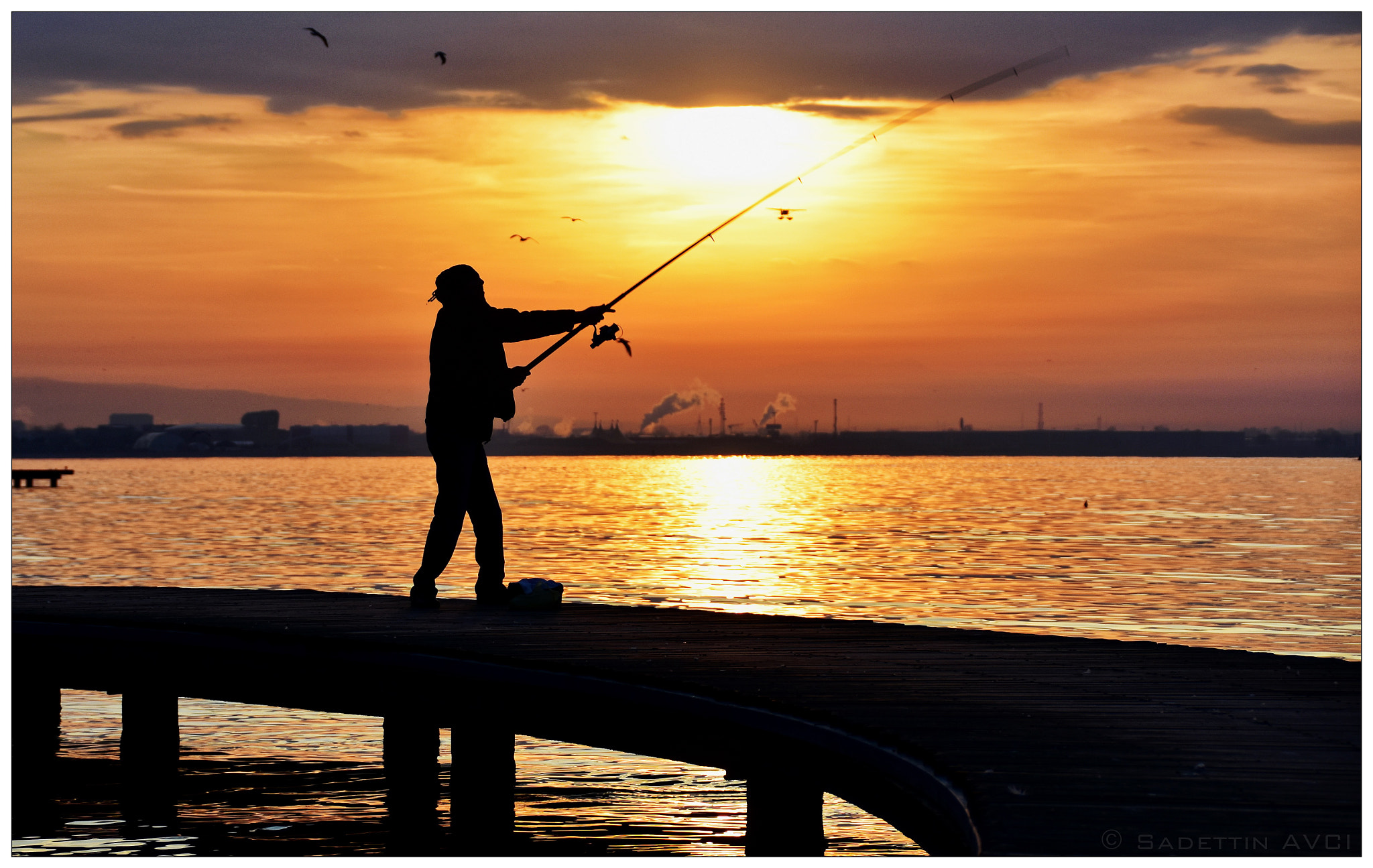 Nikon D7200 + Sigma 50mm F1.4 EX DG HSM sample photo. Fisherman photography