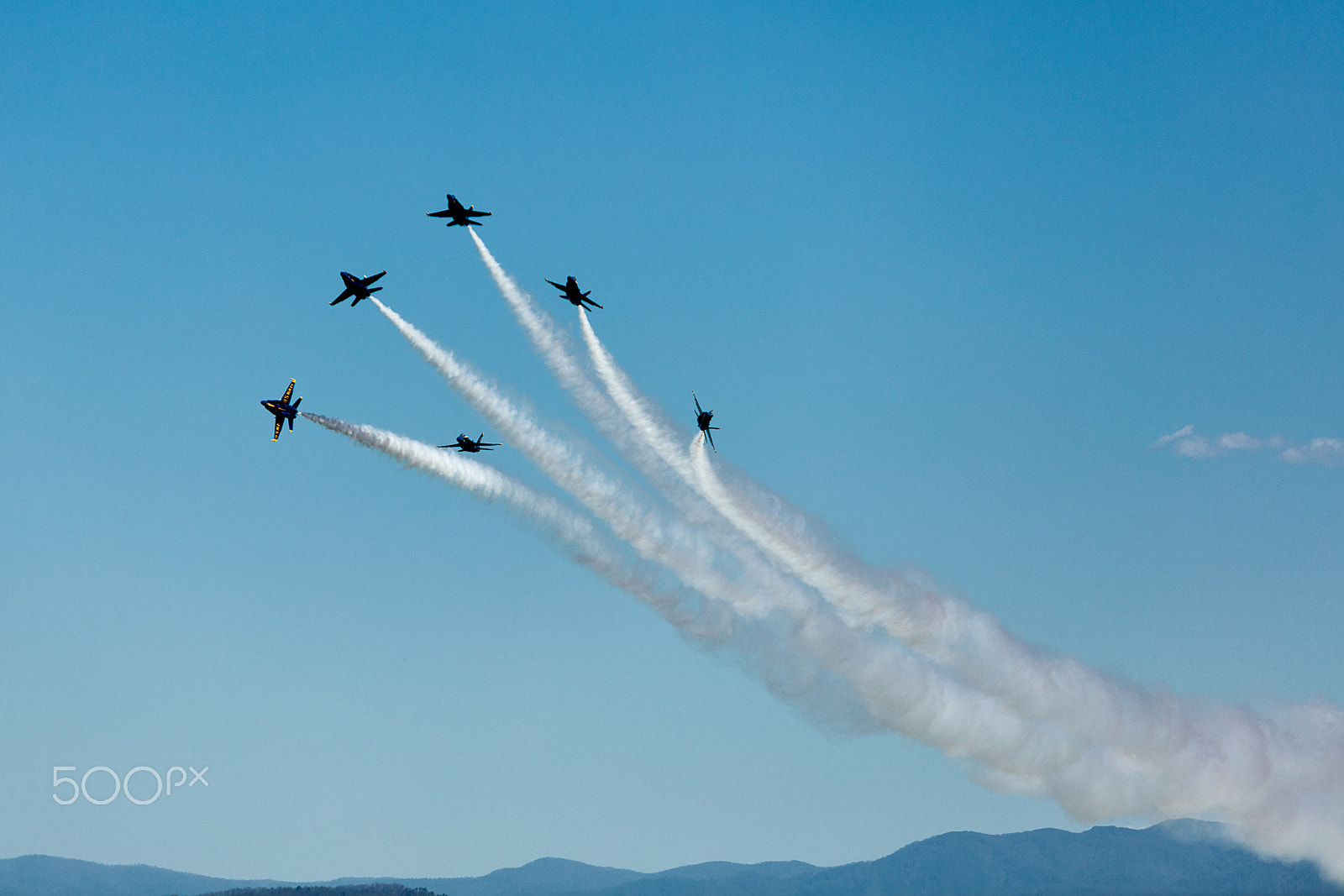 Canon EOS 5DS sample photo. Us navy’s blue angels art of star burst photography