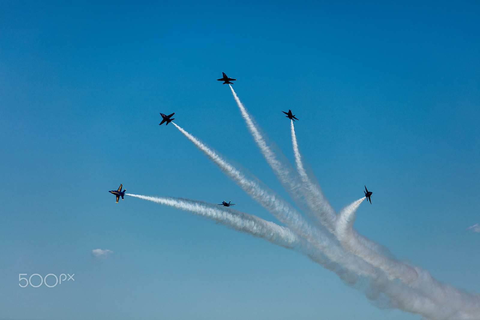 Canon EOS 5DS sample photo. Us navy’s blue angels star burst photography