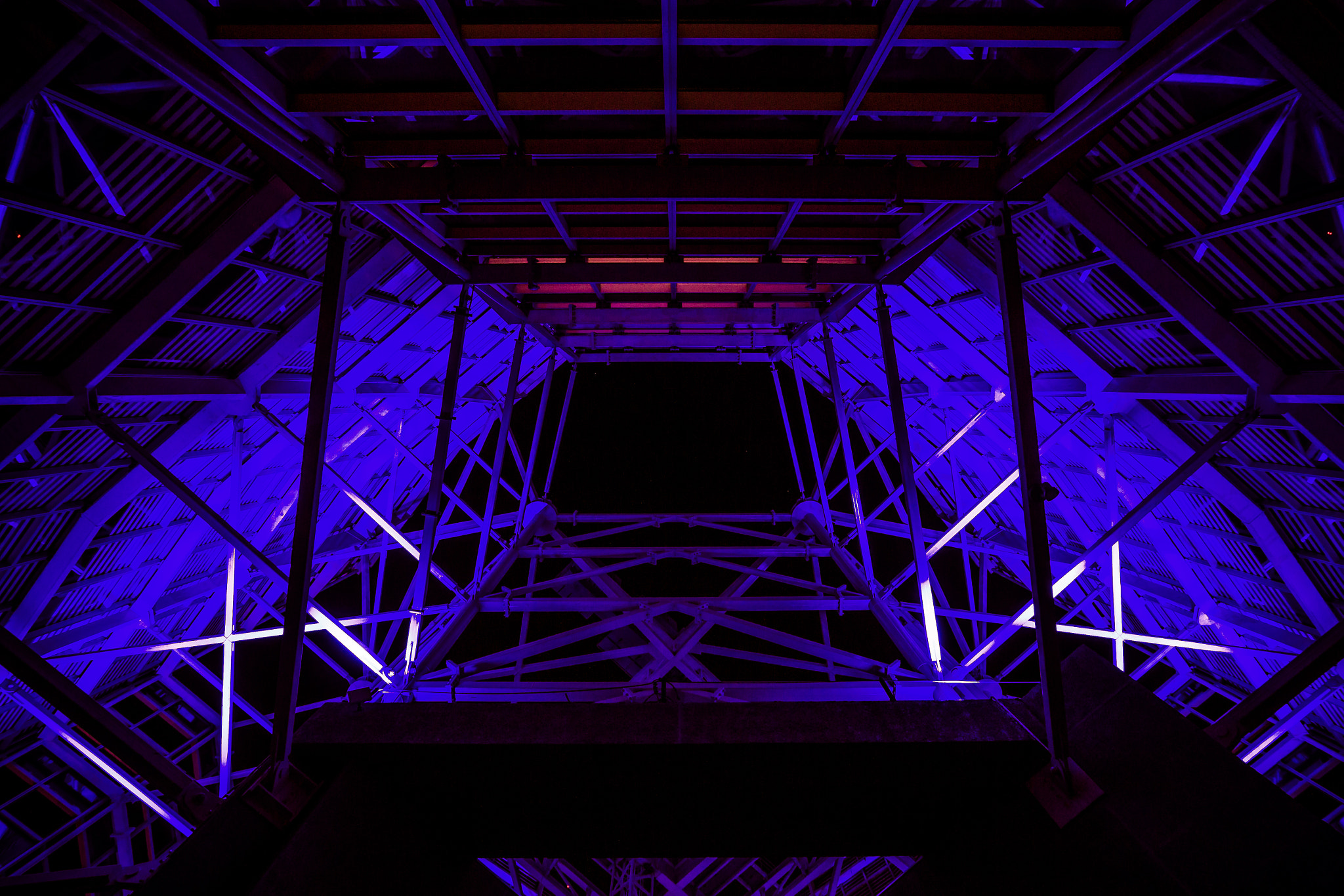 Canon EOS 550D (EOS Rebel T2i / EOS Kiss X4) sample photo. Purple lines photography