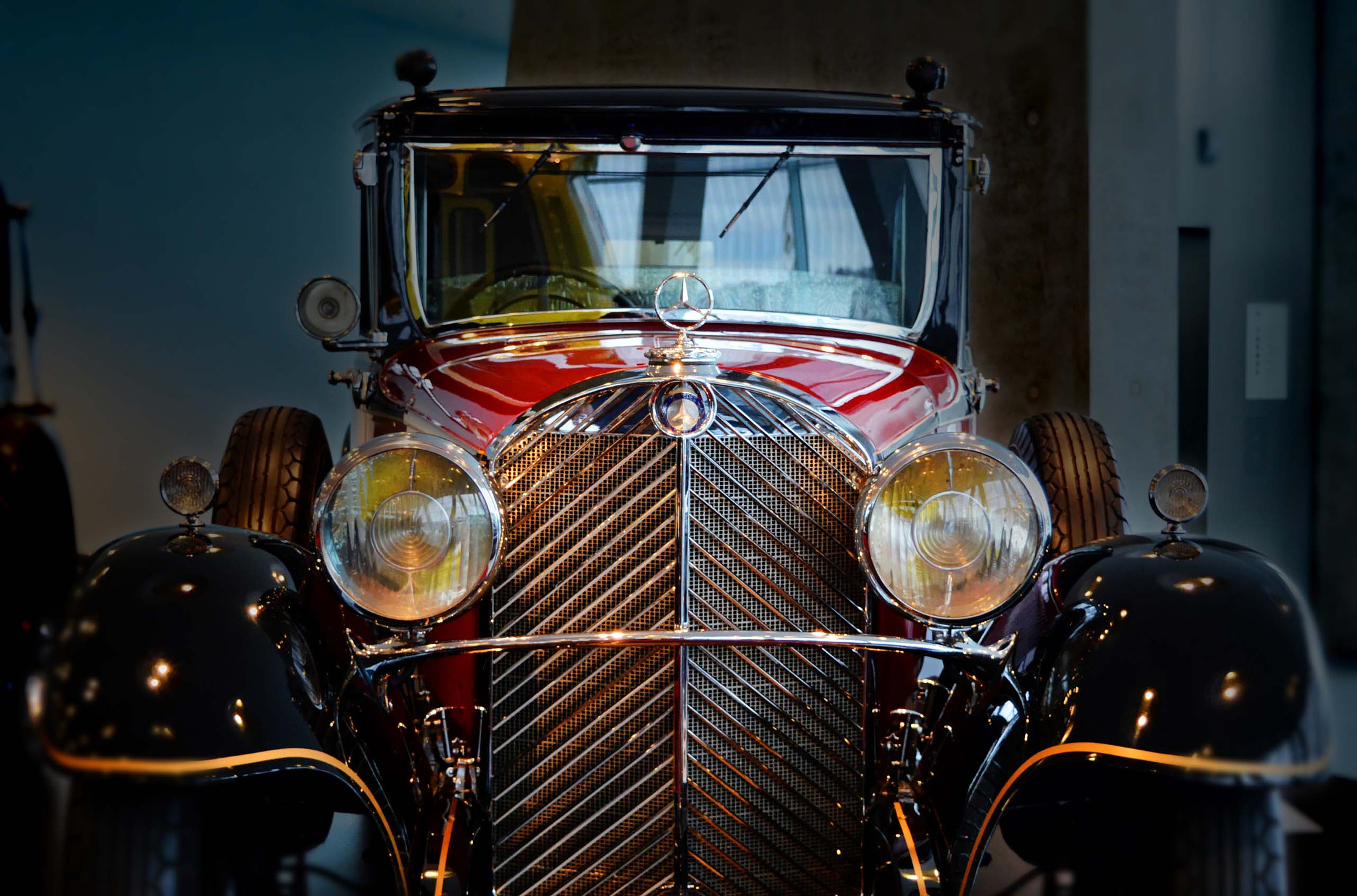 Nikon AF-S Nikkor 600mm F4D ED-IF II sample photo. Oldtimer mercedes benz photography