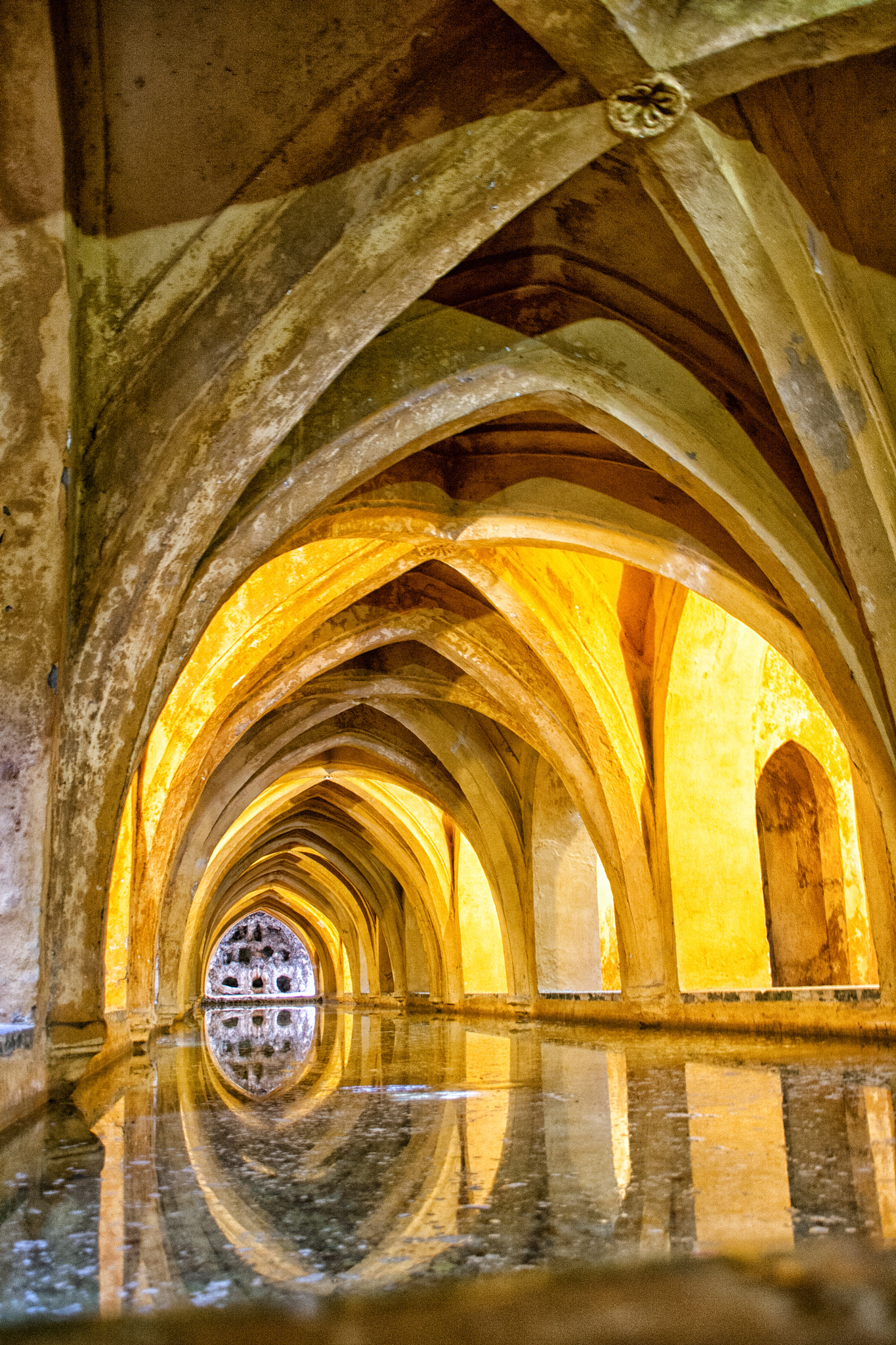 Sigma 18-200mm f/3.5-6.3 DC OS sample photo. Baths, sevilla alcazar photography