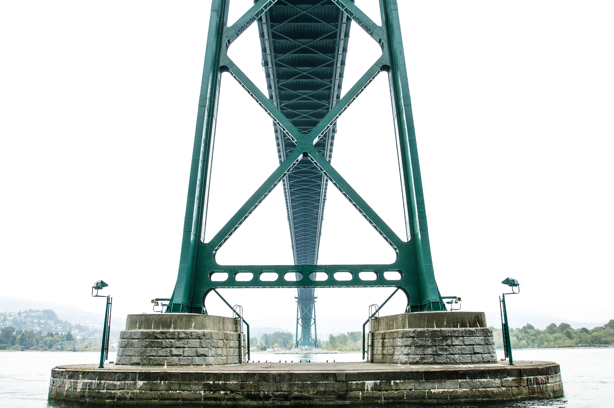Nikon AF-S Nikkor 17-35mm F2.8D ED-IF sample photo. Lions gate bridge photography