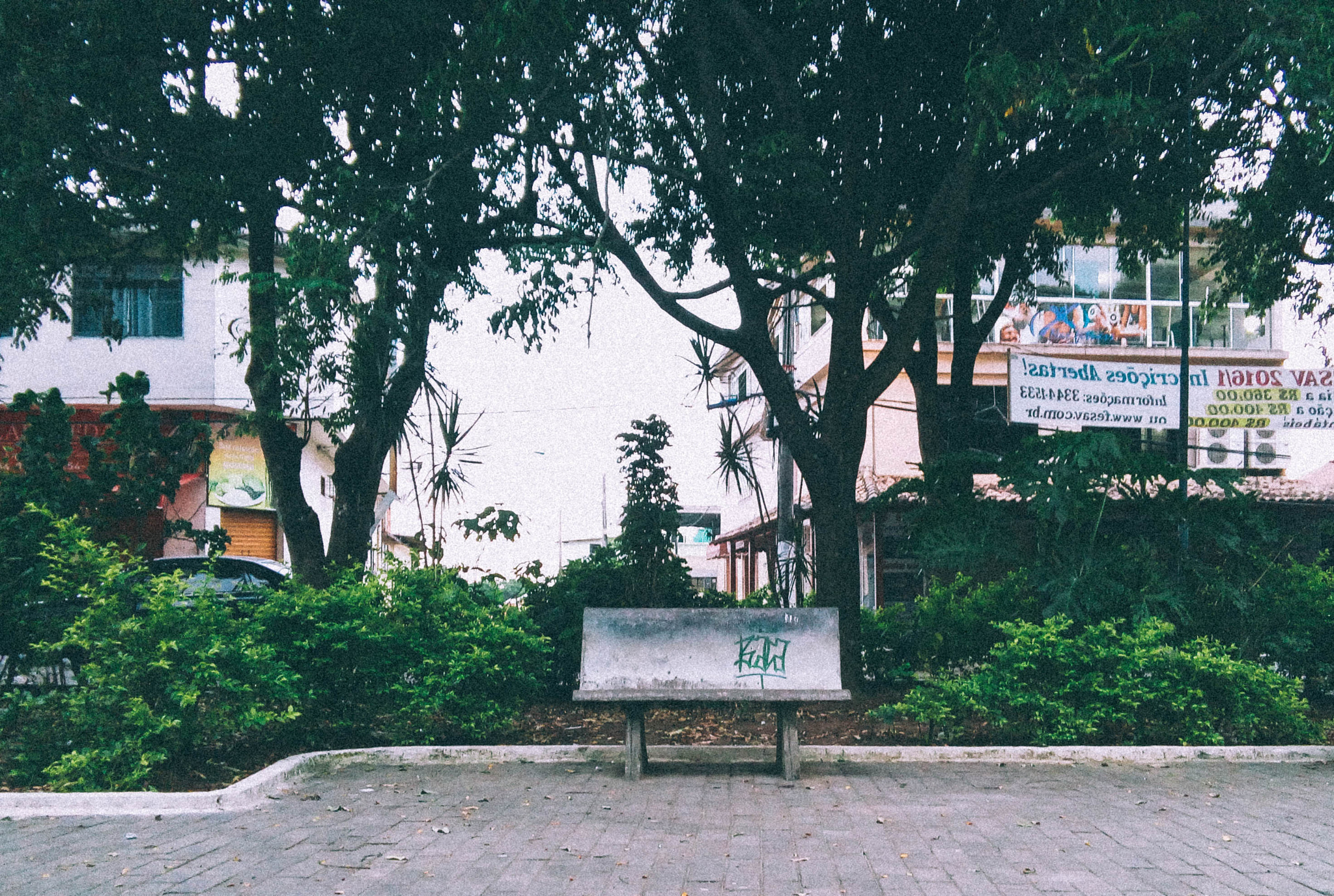 LG L Bello sample photo. Solitary bench photography