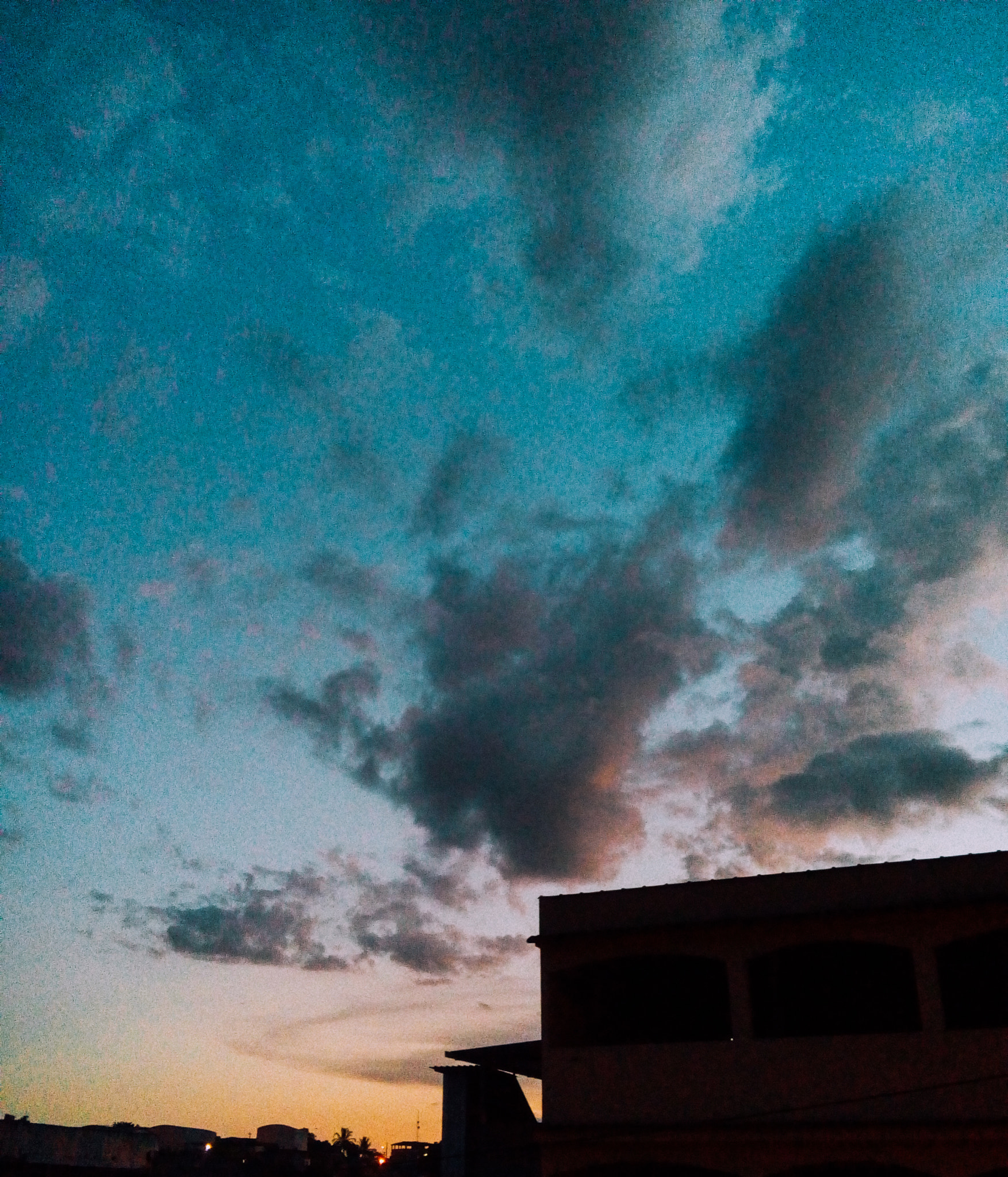 LG L Bello sample photo. Clouds at the sunset photography
