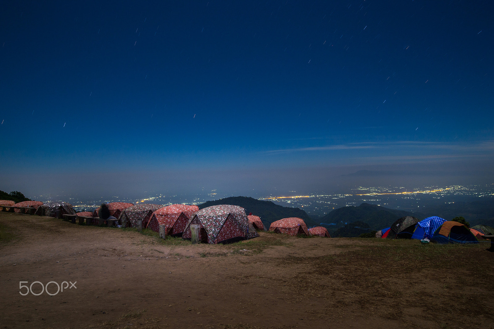 Nikon AF-S Nikkor 18-35mm F3.5-4.5G ED sample photo. Night view doi angkhang mountain, chiang mai. photography