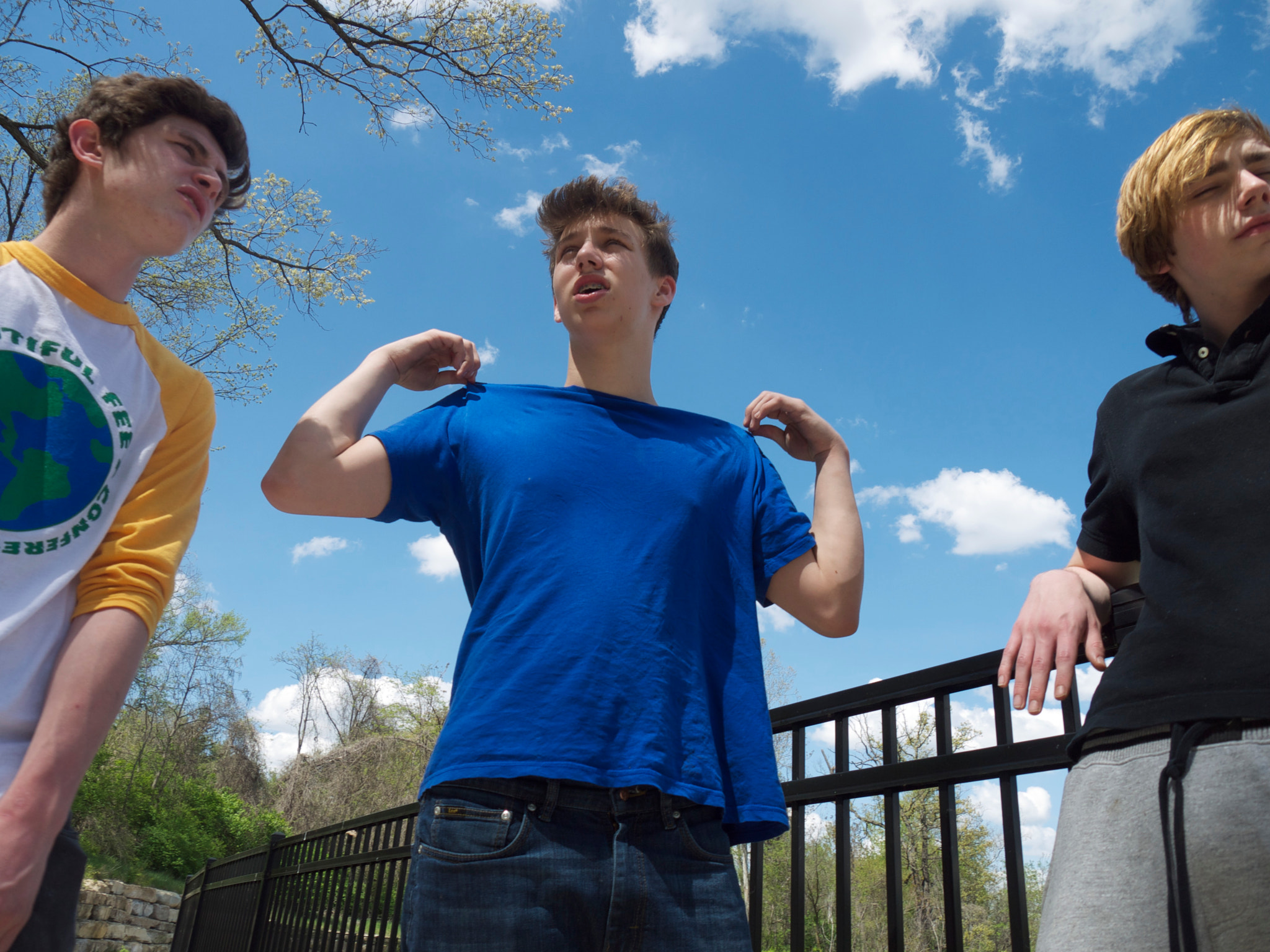 Panasonic Lumix DMC-GF1 sample photo. Larry josh and chachi, boyhood photography
