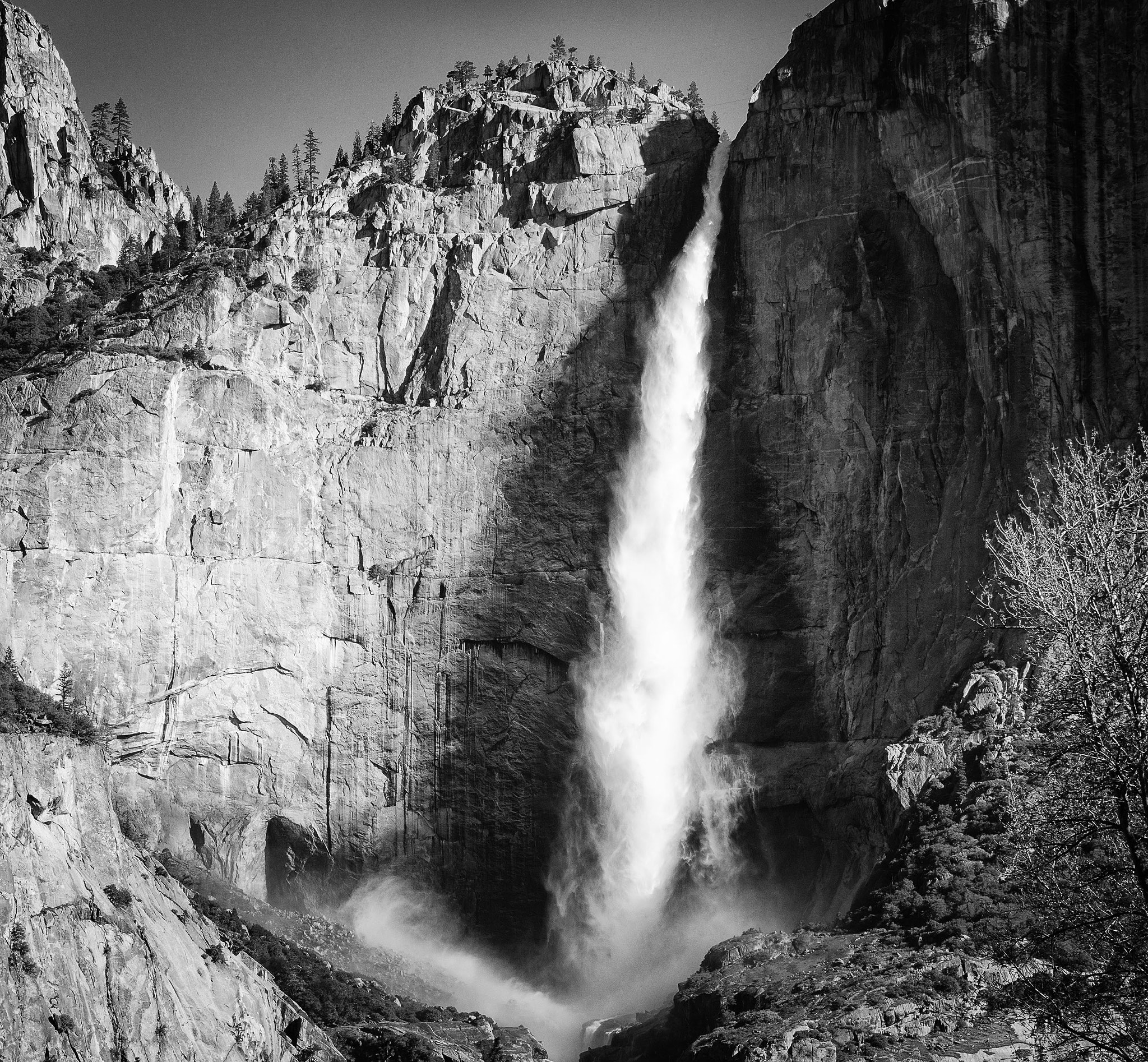 Nikon D7000 + AF Zoom-Nikkor 35-70mm f/2.8D sample photo. Upper yosemite falls photography