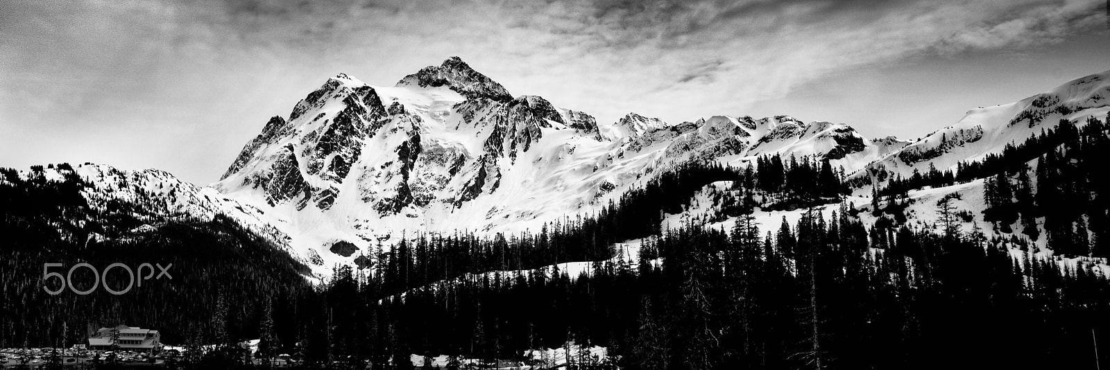 Canon TS-E 24.0mm f/3.5 L II sample photo. Mt shuksan photography