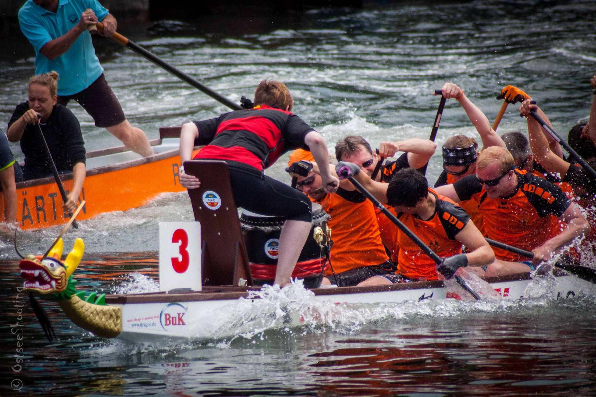 Canon EOS 50D + Canon EF 100-300mm f/5.6 sample photo. Drachenbootrennen (c) ostseeshooting photography