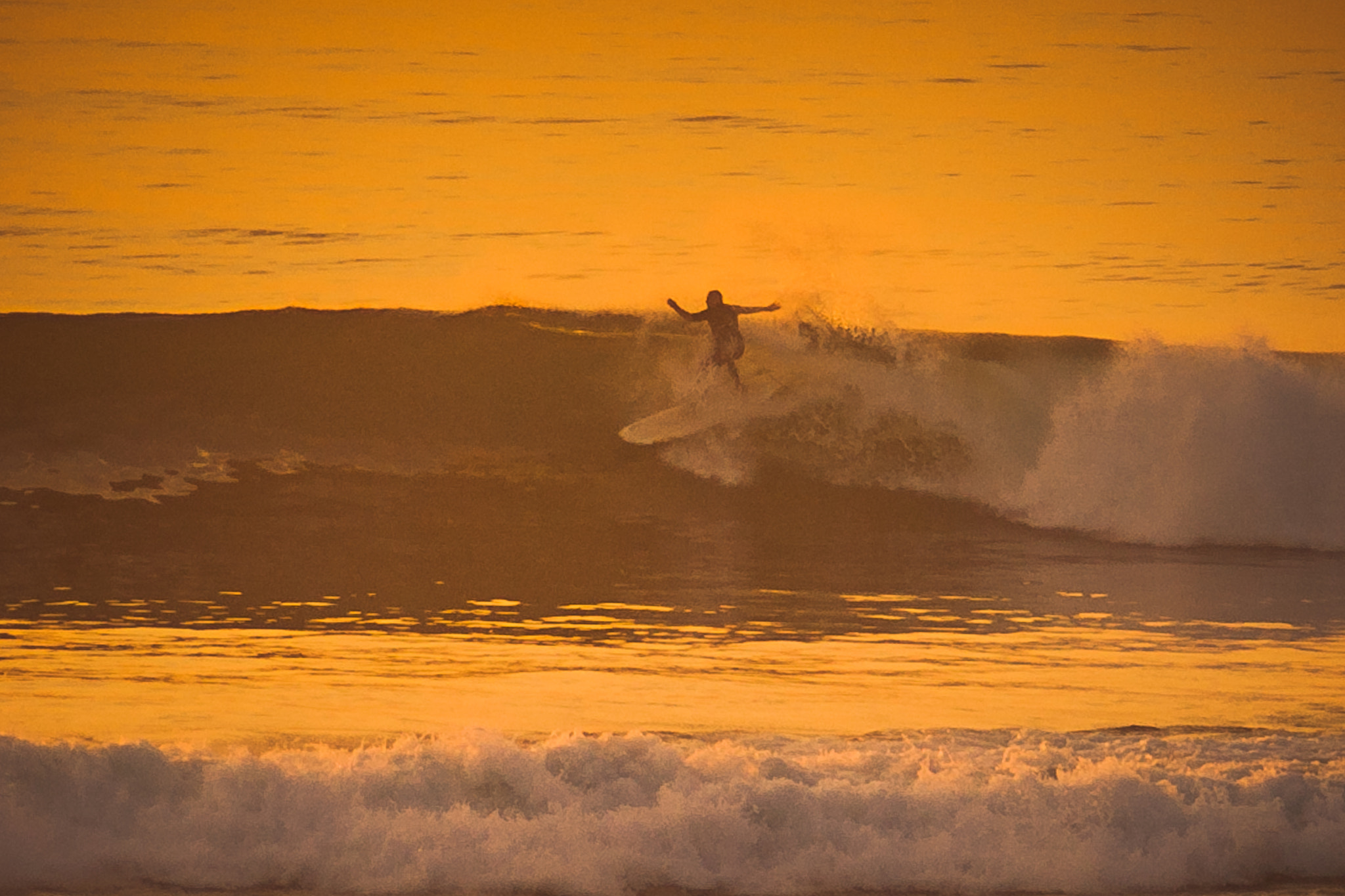 Canon EF 28-80mm f/3.5-5.6 USM sample photo. Golden surfer photography