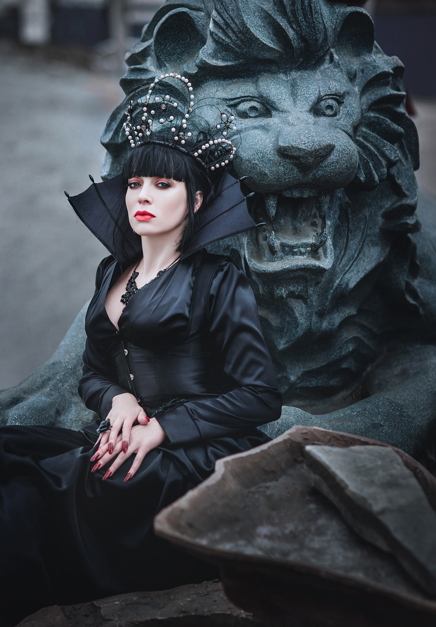 Sony Planar T* 85mm F1.4 ZA sample photo. Black queen photography