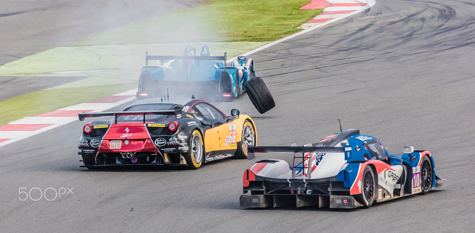 Canon EF 100-400mm F4.5-5.6L IS II USM sample photo. Léo roussel losing his right rear wheel 05 photography